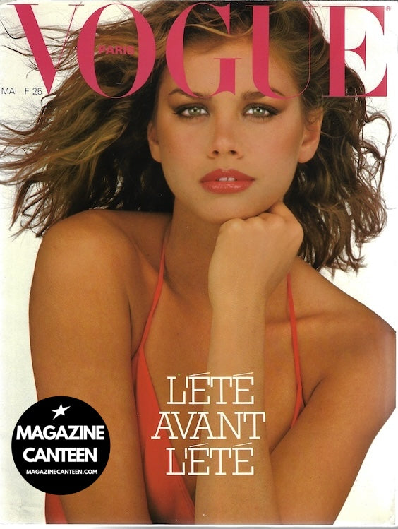 Vogue Paris Magazine 1979 - Debbie Dickinson GUY BOURDIN Albert Watson