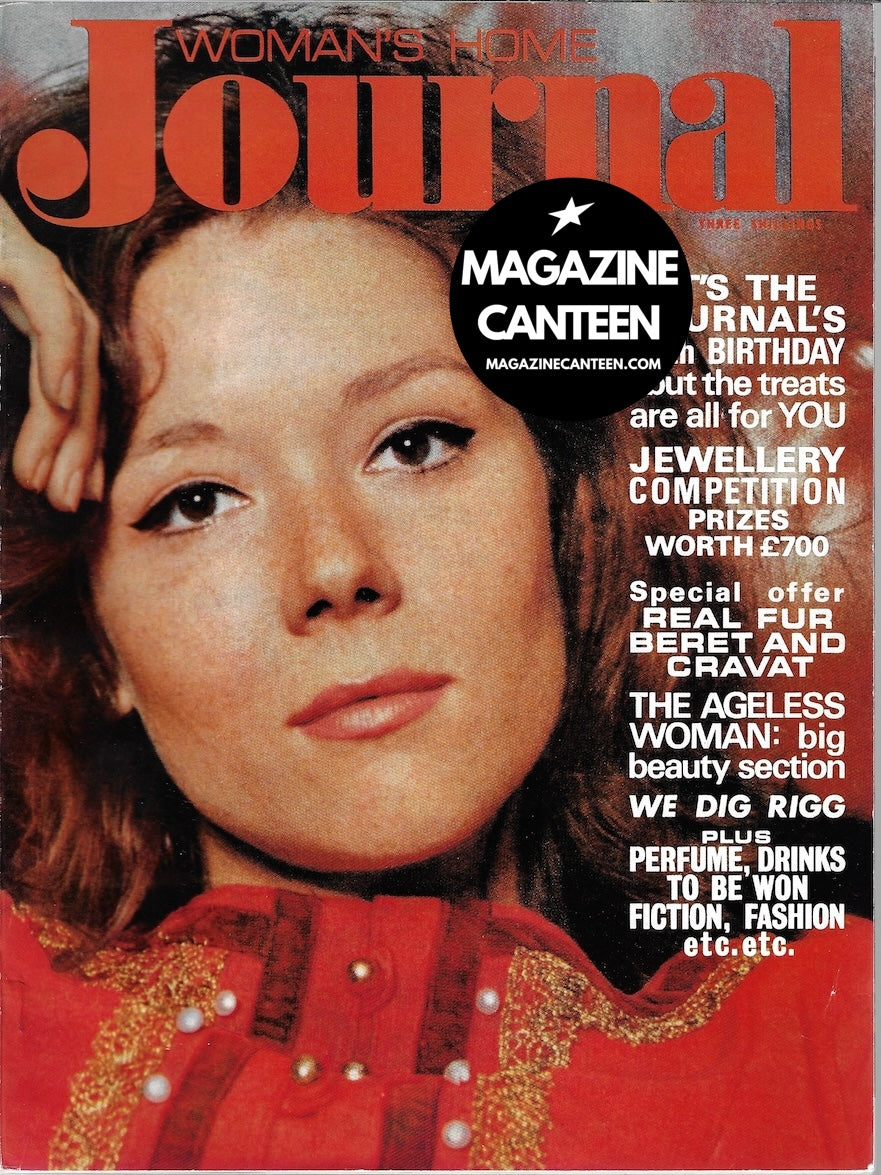 Woman's Journal Magazine - DIANA RIGG Twiggy HIROSHI Cathee Dahmen