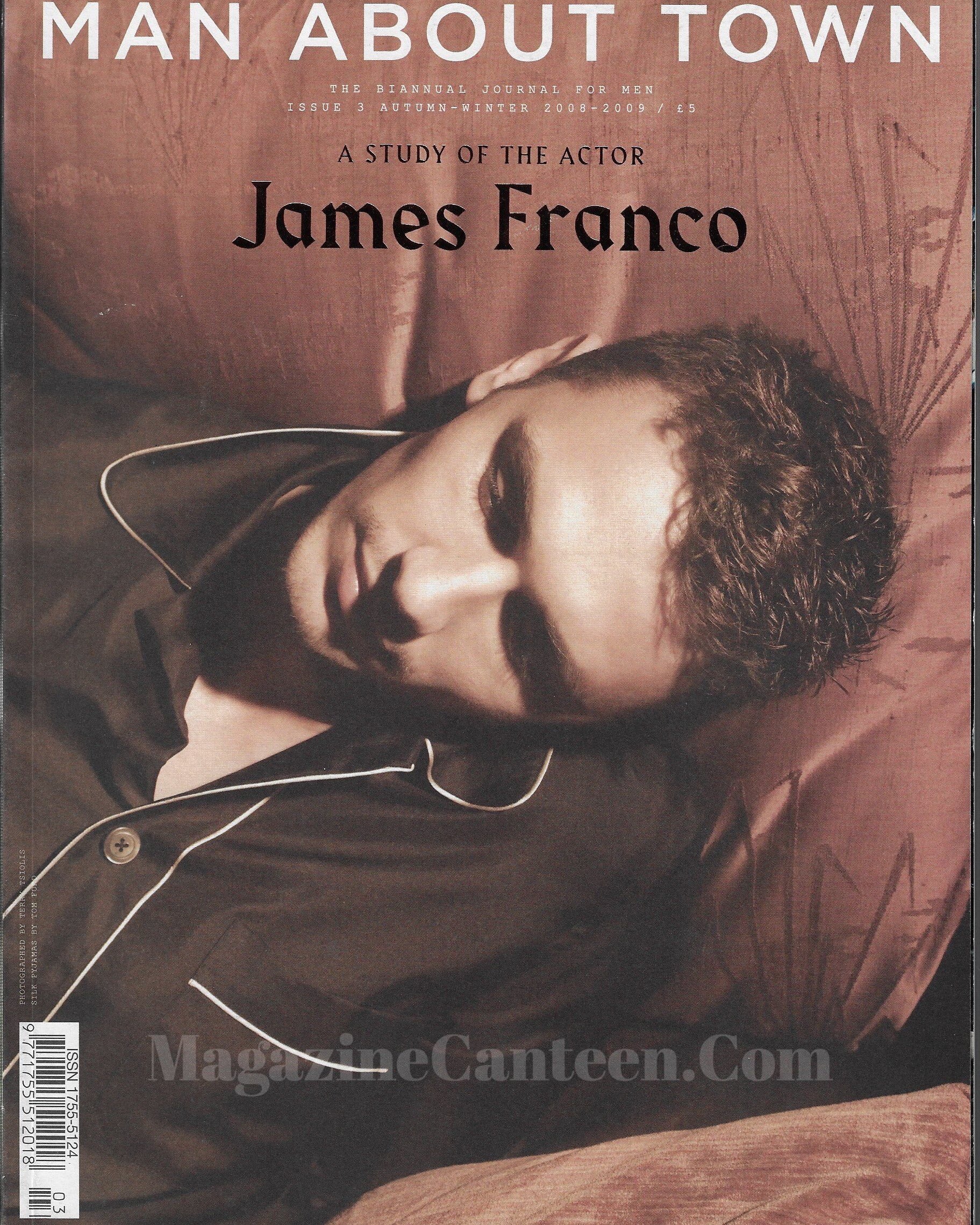 Man About Town Magazine - James Franco 2008