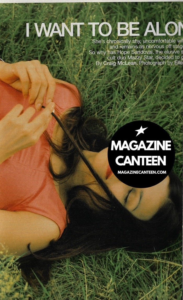 The Telegraph Magazine - HOPE SANDOVAL Mazzy Star ALONE