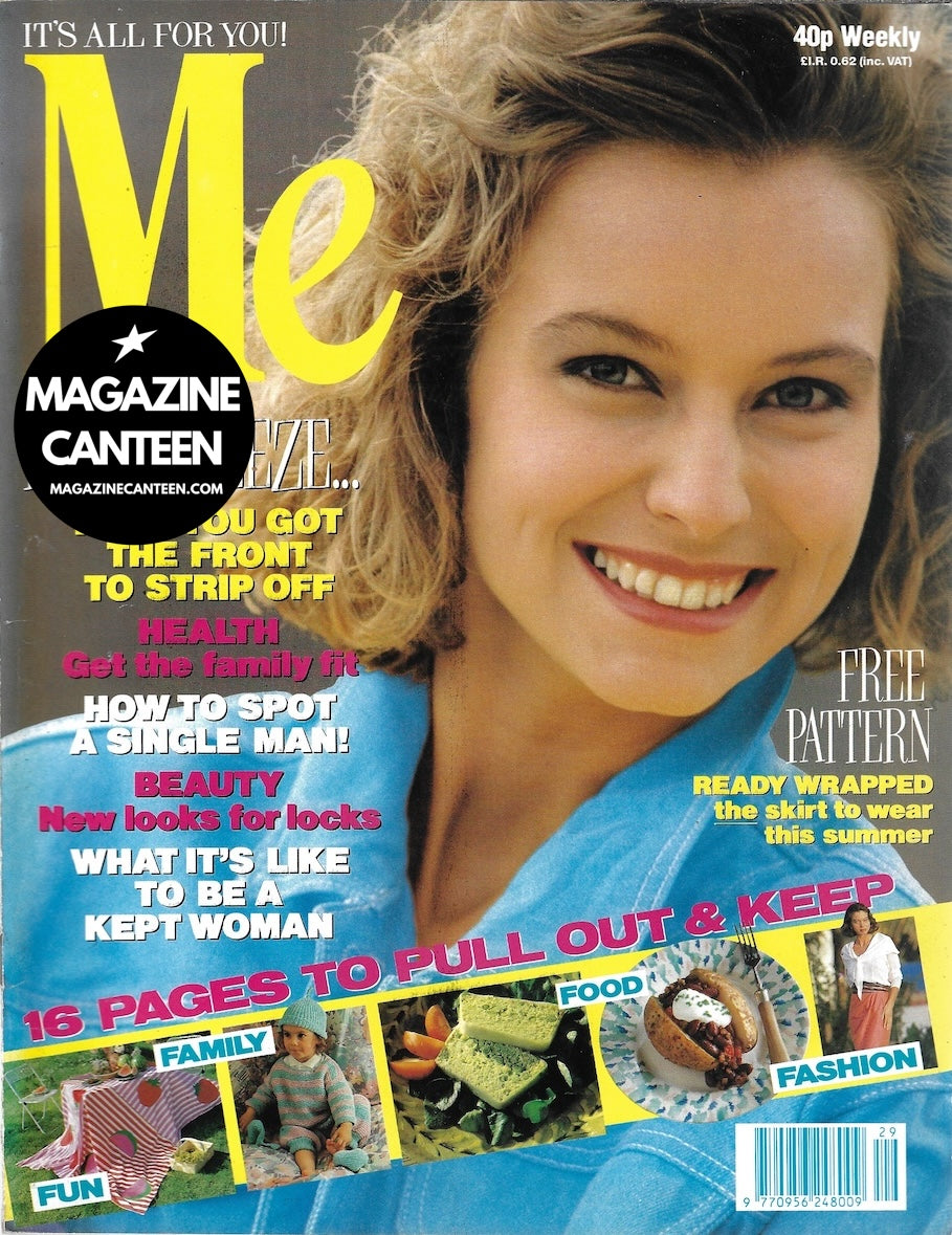 Me Magazine - Leigh Lawson & Twiggy – magazine canteen