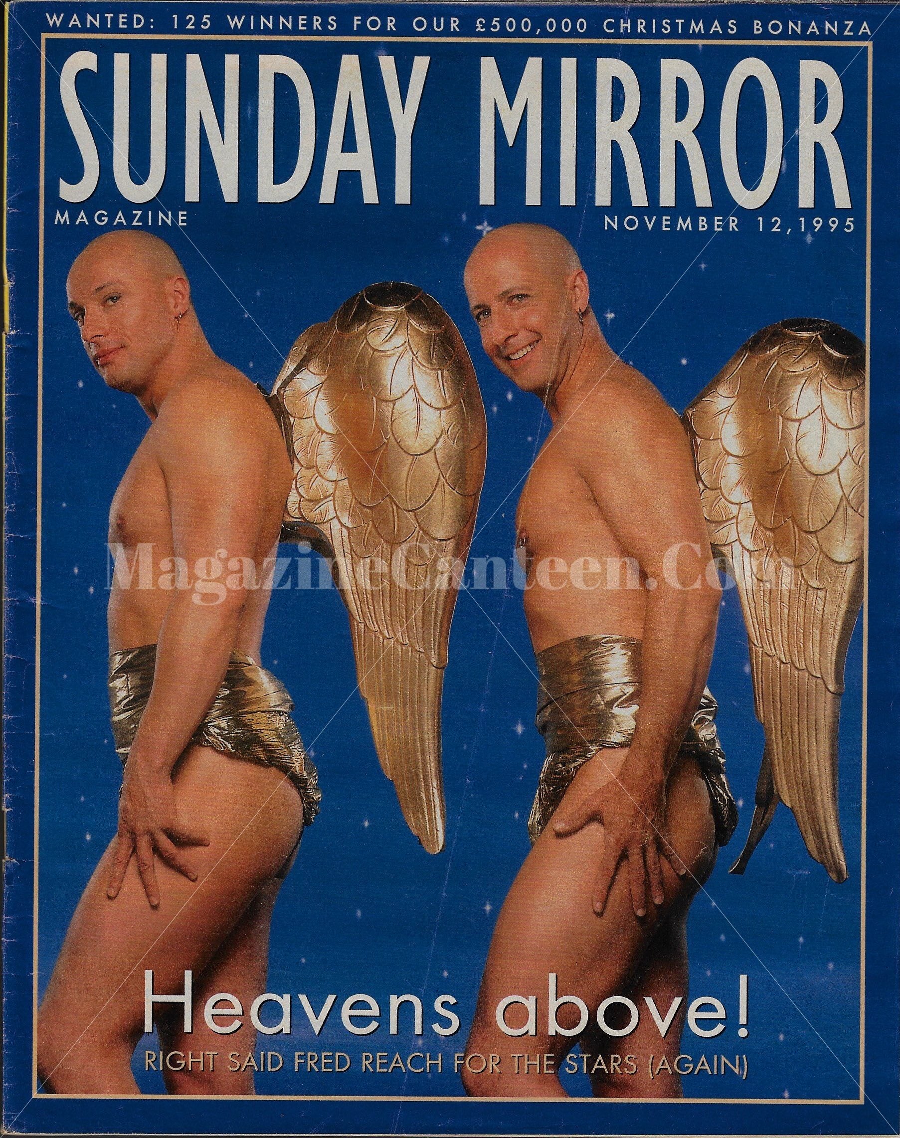 Sunday Mirror Magazine - Right Said Fred