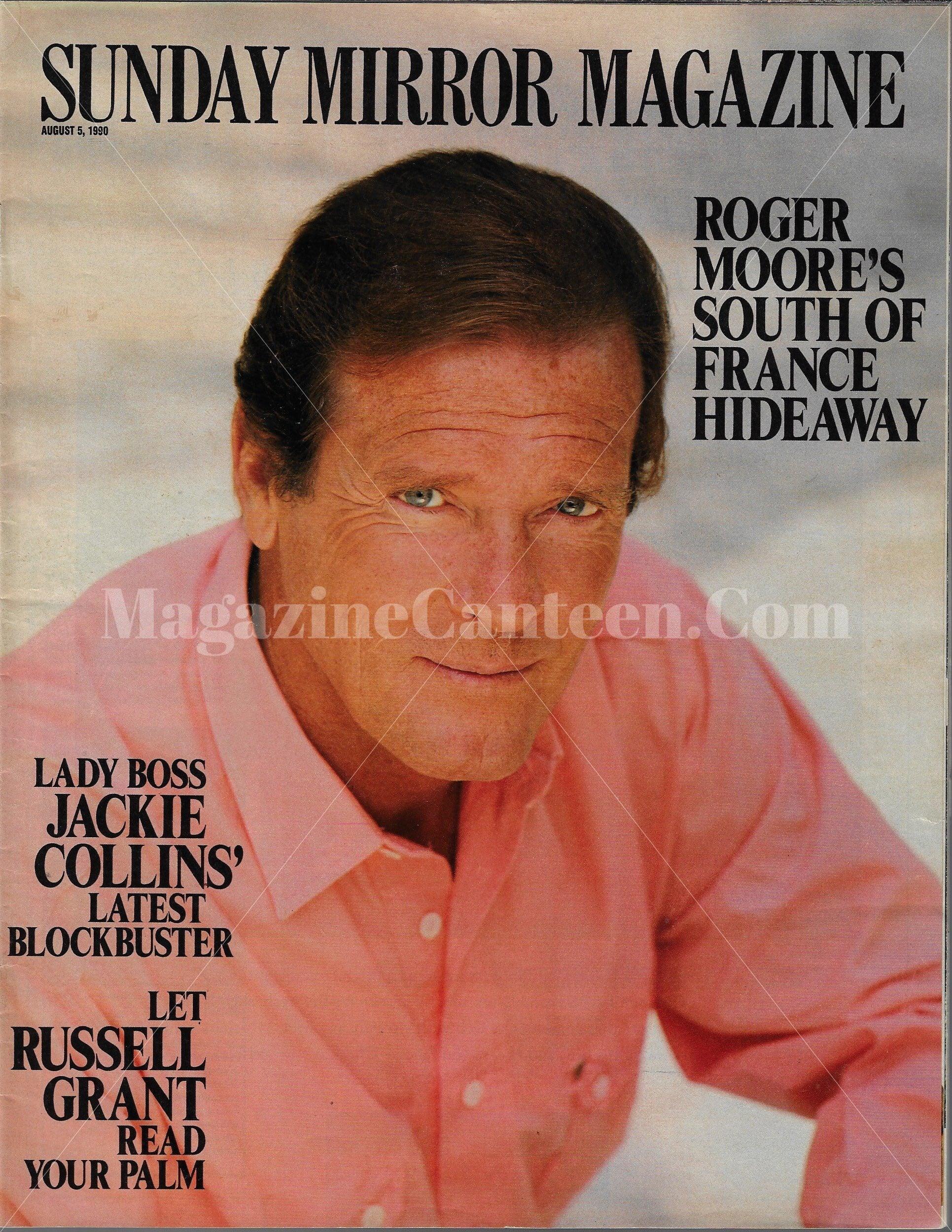 Sunday Mirror Magazine - Roger Moore