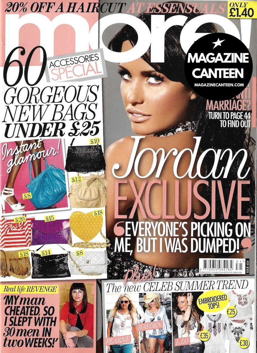 More Magazine - Katie Price – magazine canteen