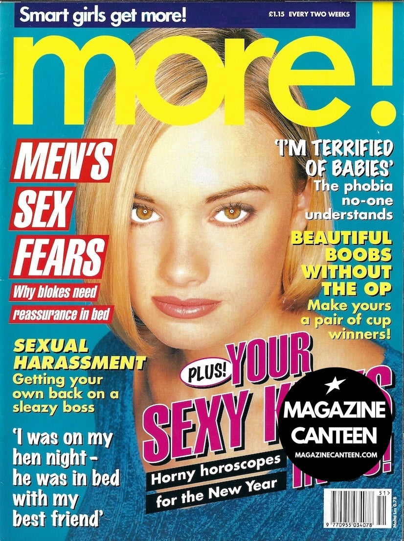 More Magazine - Sarah Cracknell PATSY KENSIT Ray Pruit – magazine canteen