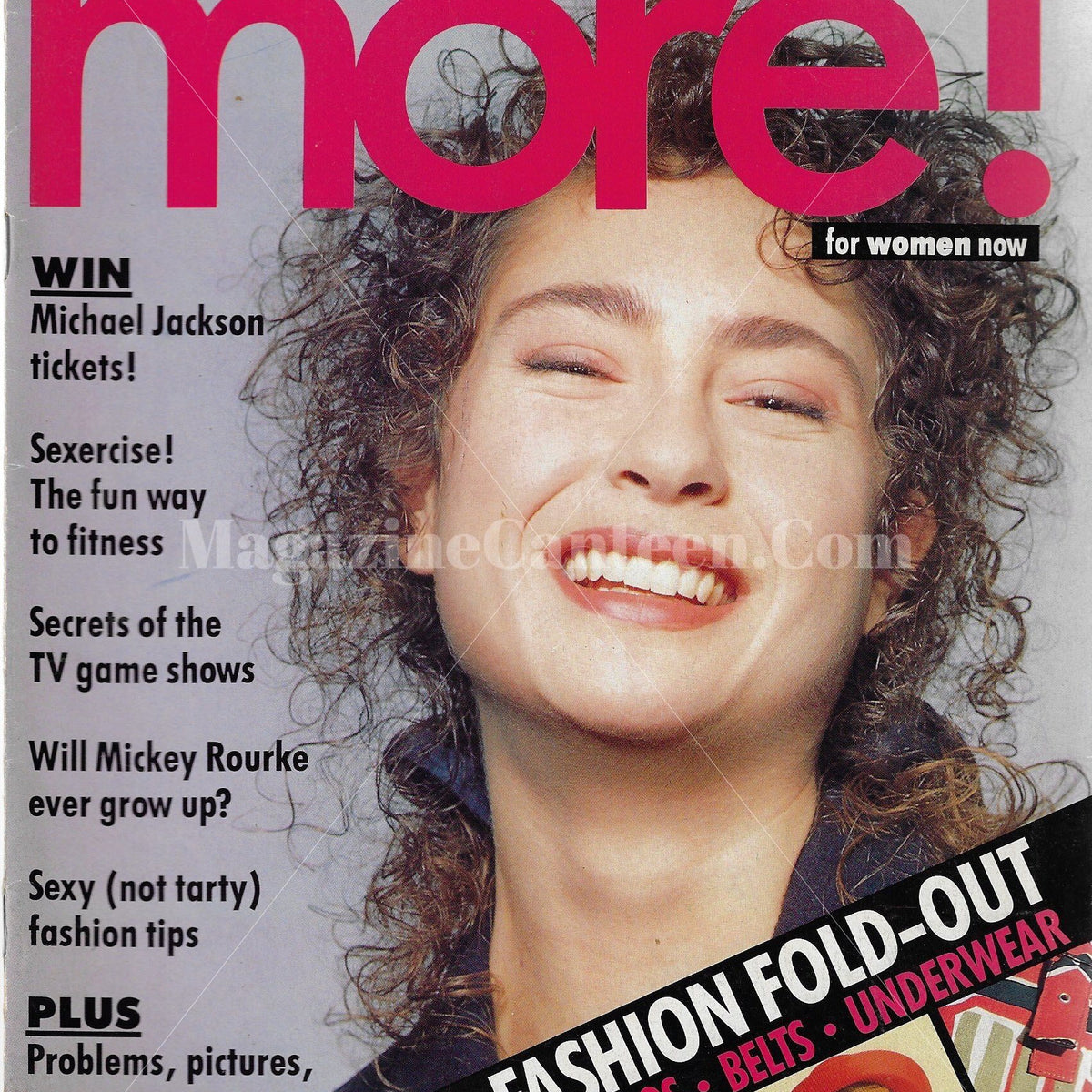 More Magazine - Mickey Rourke – magazine canteen