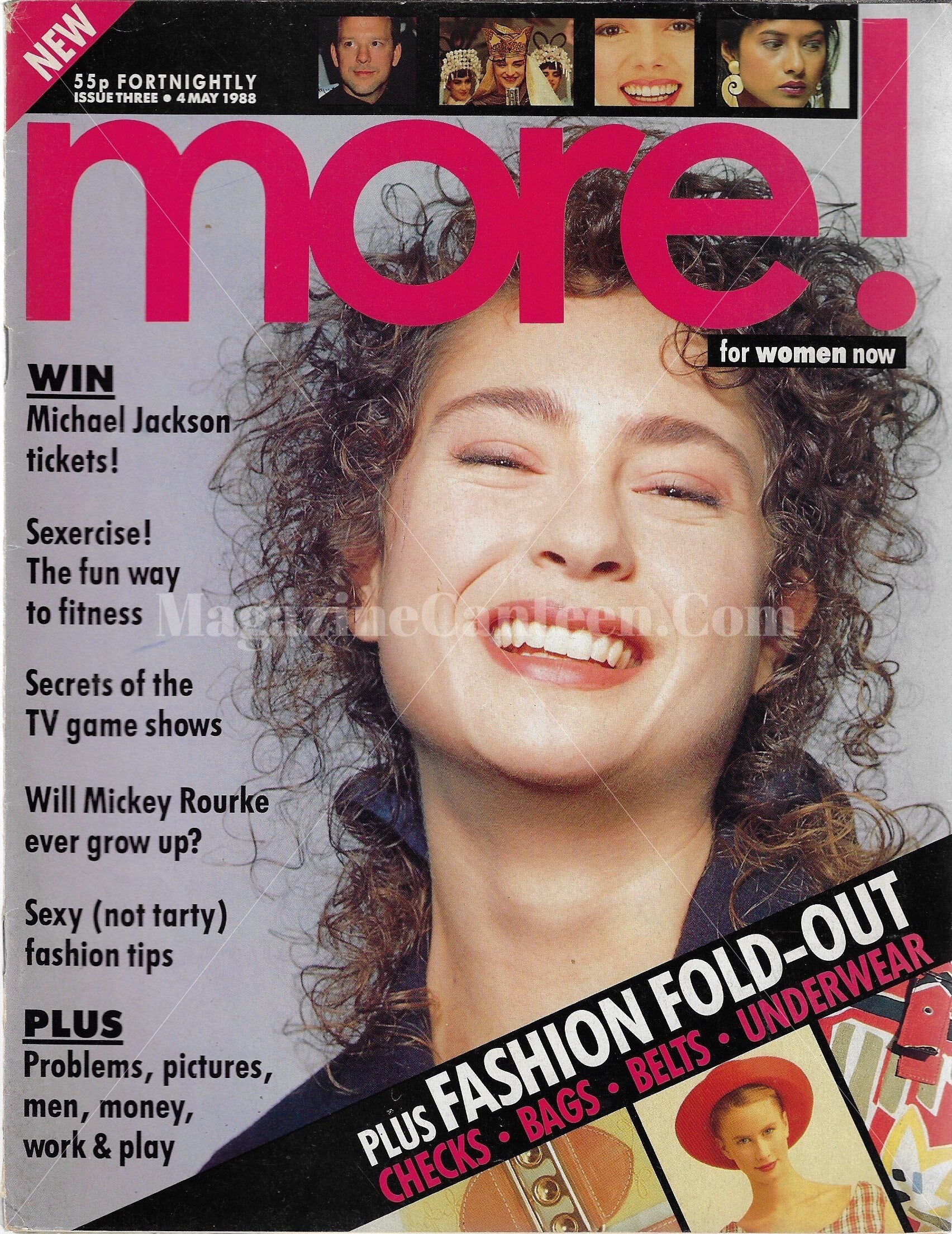 More Magazine - Mickey Rourke – magazine canteen