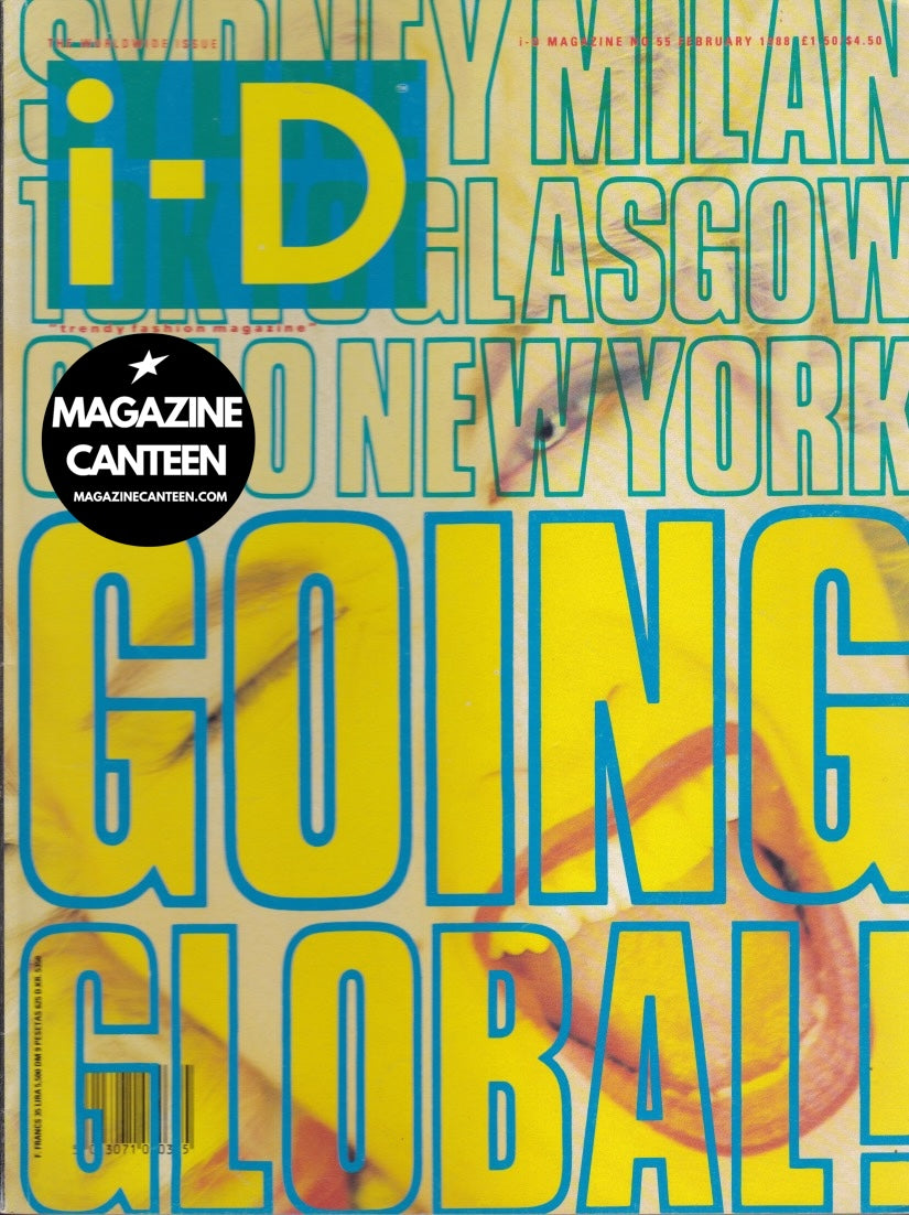 I-D Magazine 55 - Worldwide Tom Wolfe A-Ha 1988
