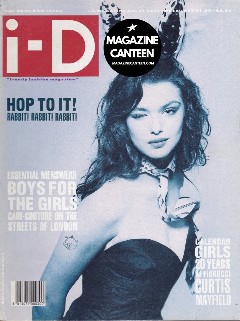 I-D Magazine 51 - Rachel Weisz Curtis Mayfield 1987