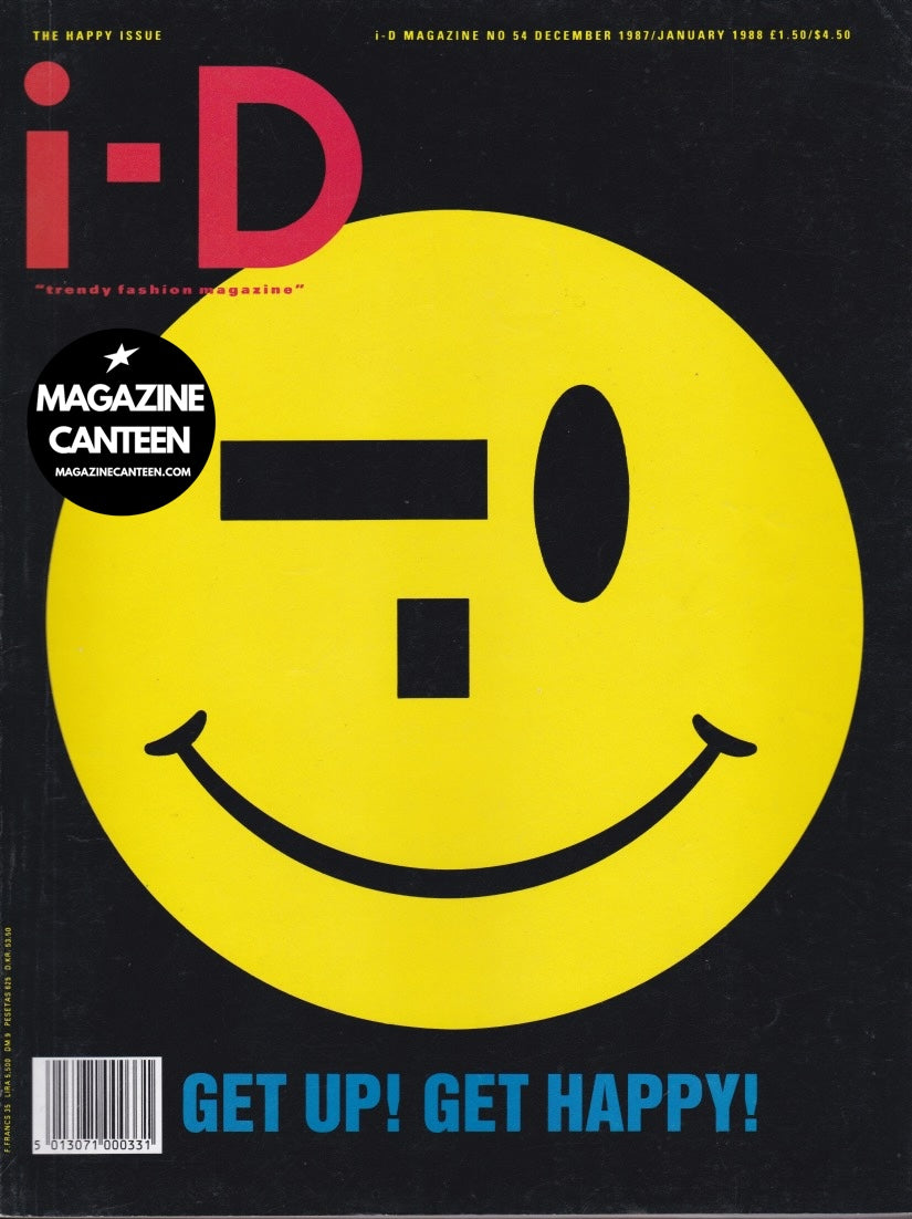 I-D Magazine 54 - Smiley 1987 The Happy Issue Leigh Bowery 1987