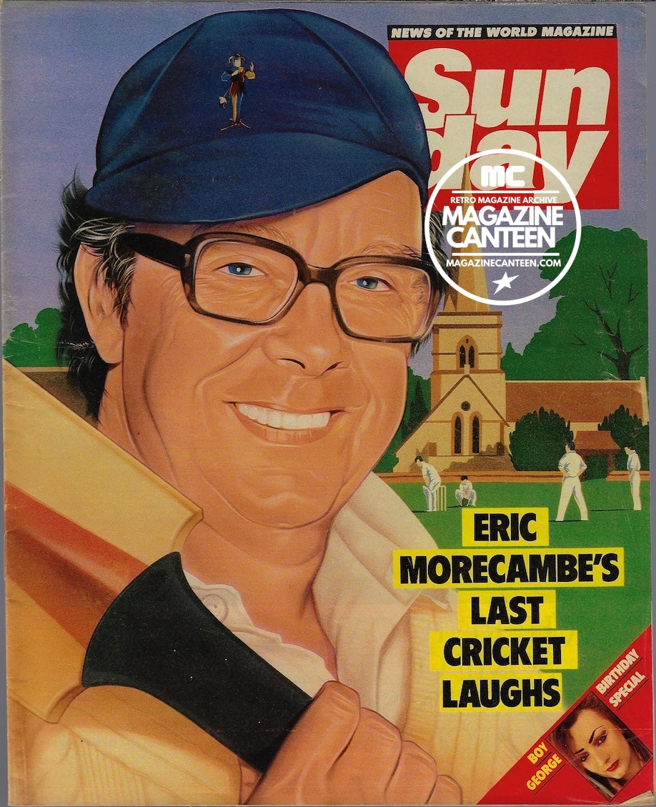 Sunday Magazine Honor Blackman Marilyn Cole Eric Morecambe Magazine