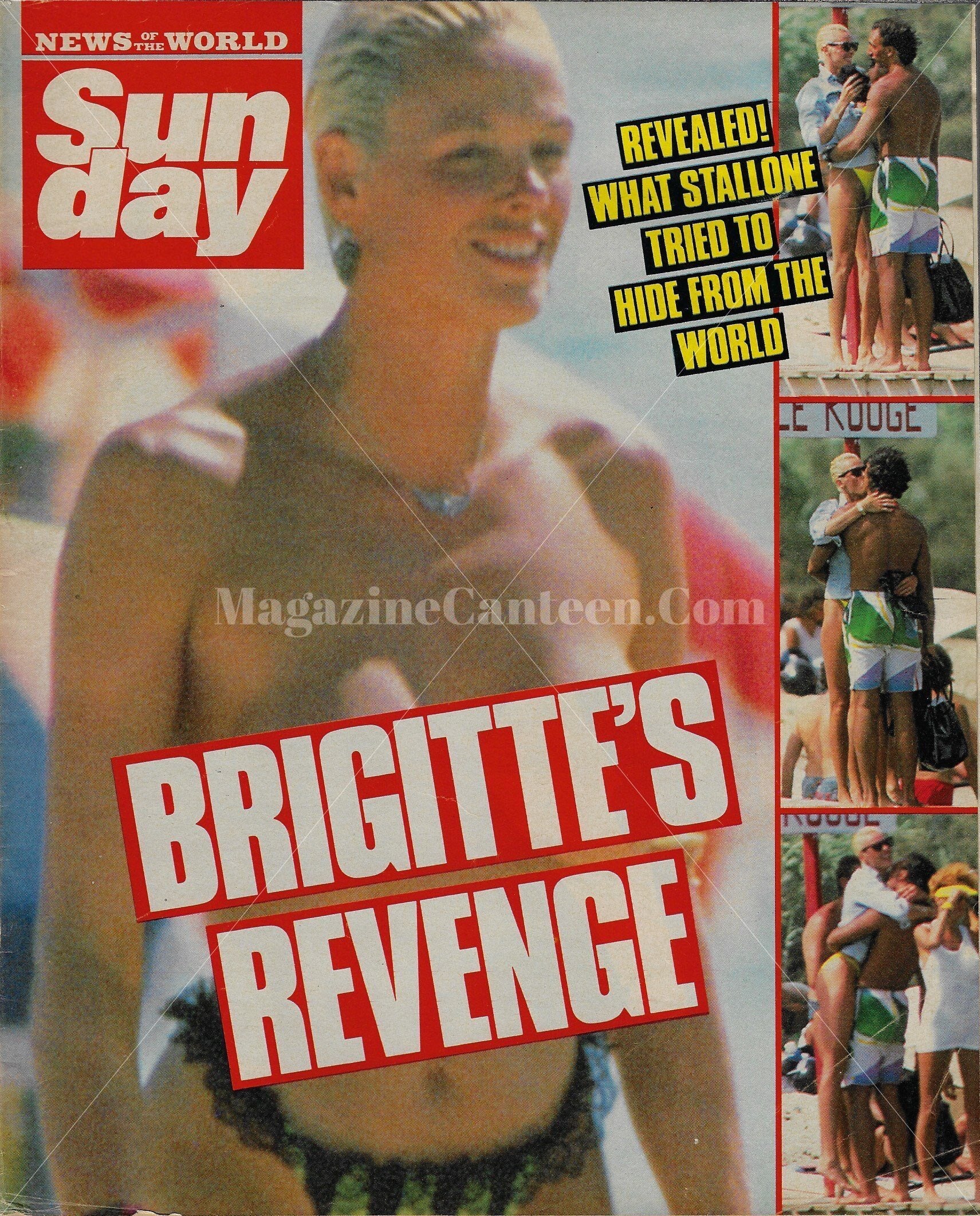 Sun Day Magazine - Brigitte Nielsen