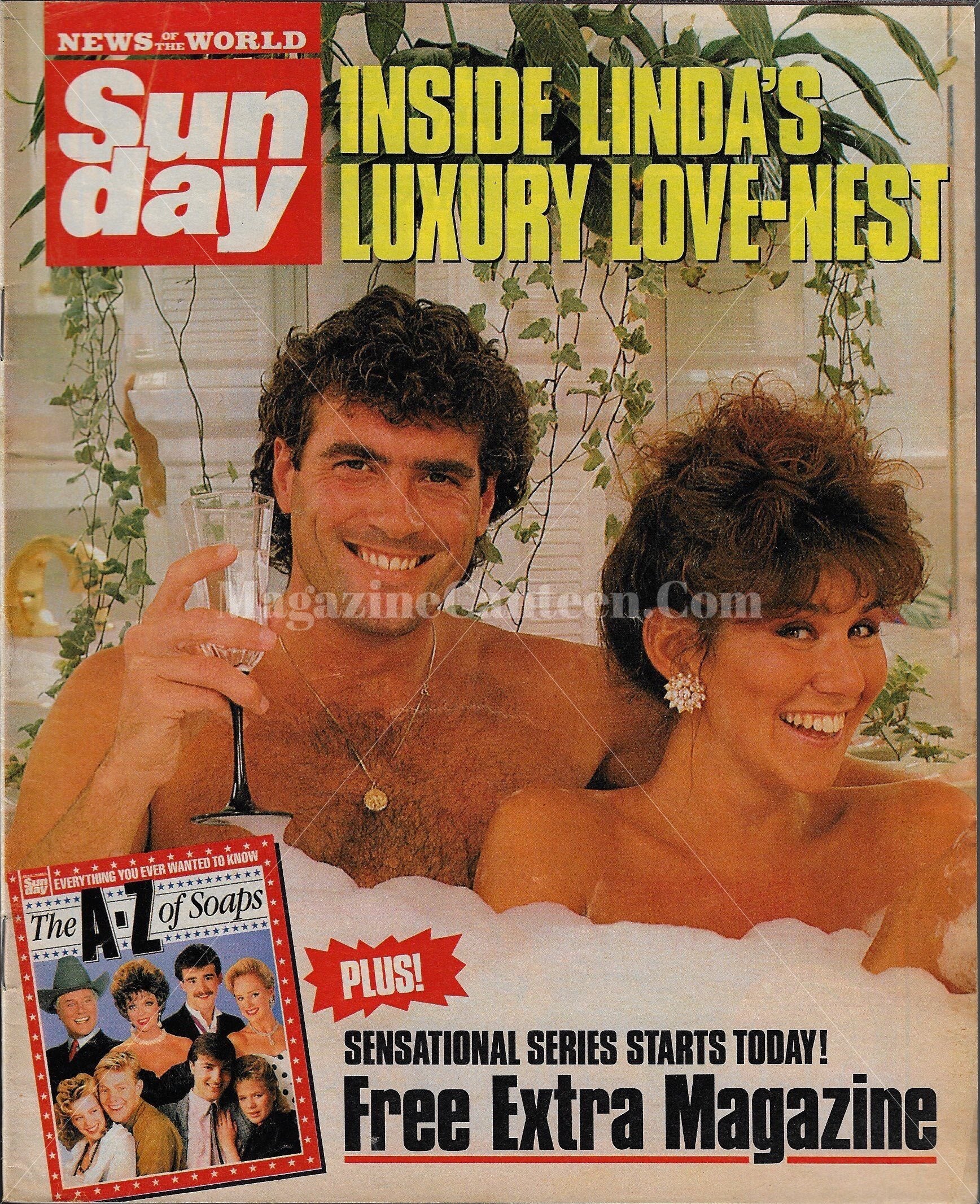 Sun Day Magazine - Linda Lusardi Page 3 Girl Terry Bailey