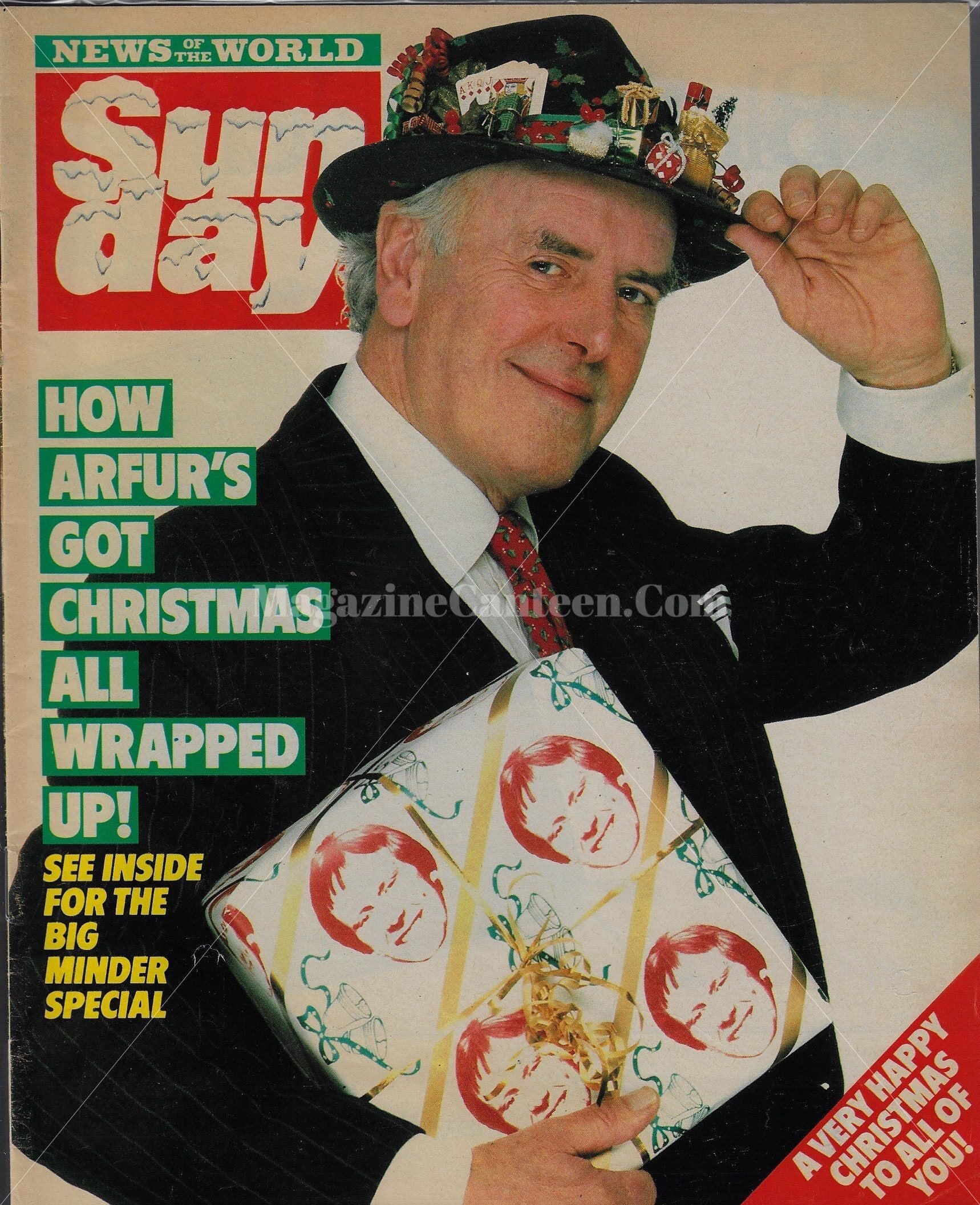 Sun Day Magazine - George Cole Suzanne Mizzi