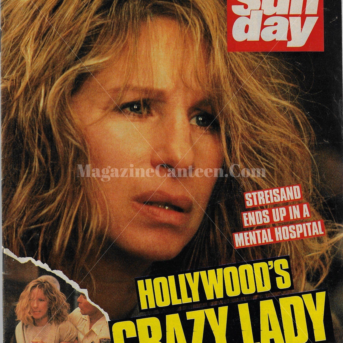 Sun Day Magazine - Barbra Streisand Gary Glitter – magazine canteen