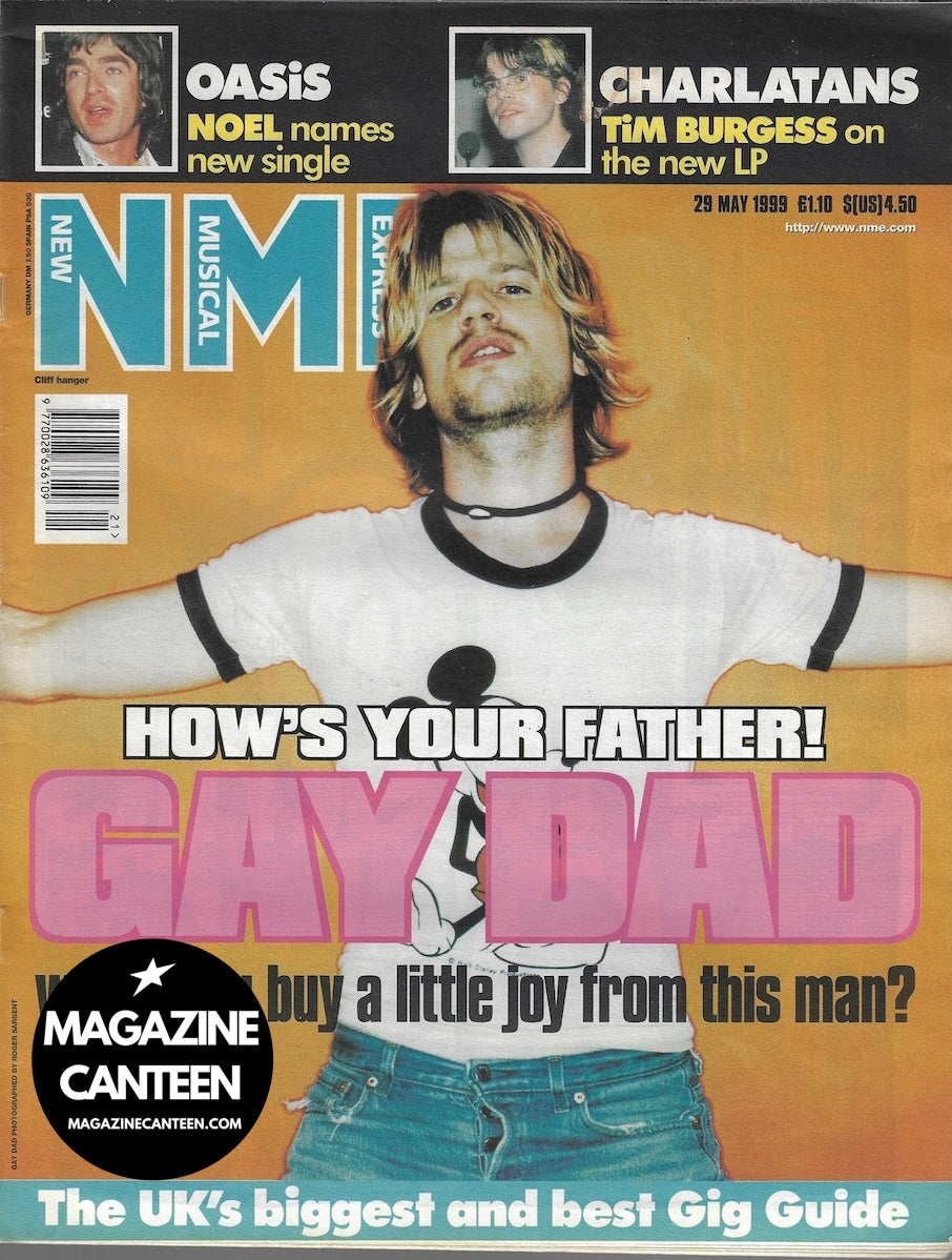 The NME Magazine - Gay Dad TRAVIS 3 Colours Red – magazine canteen