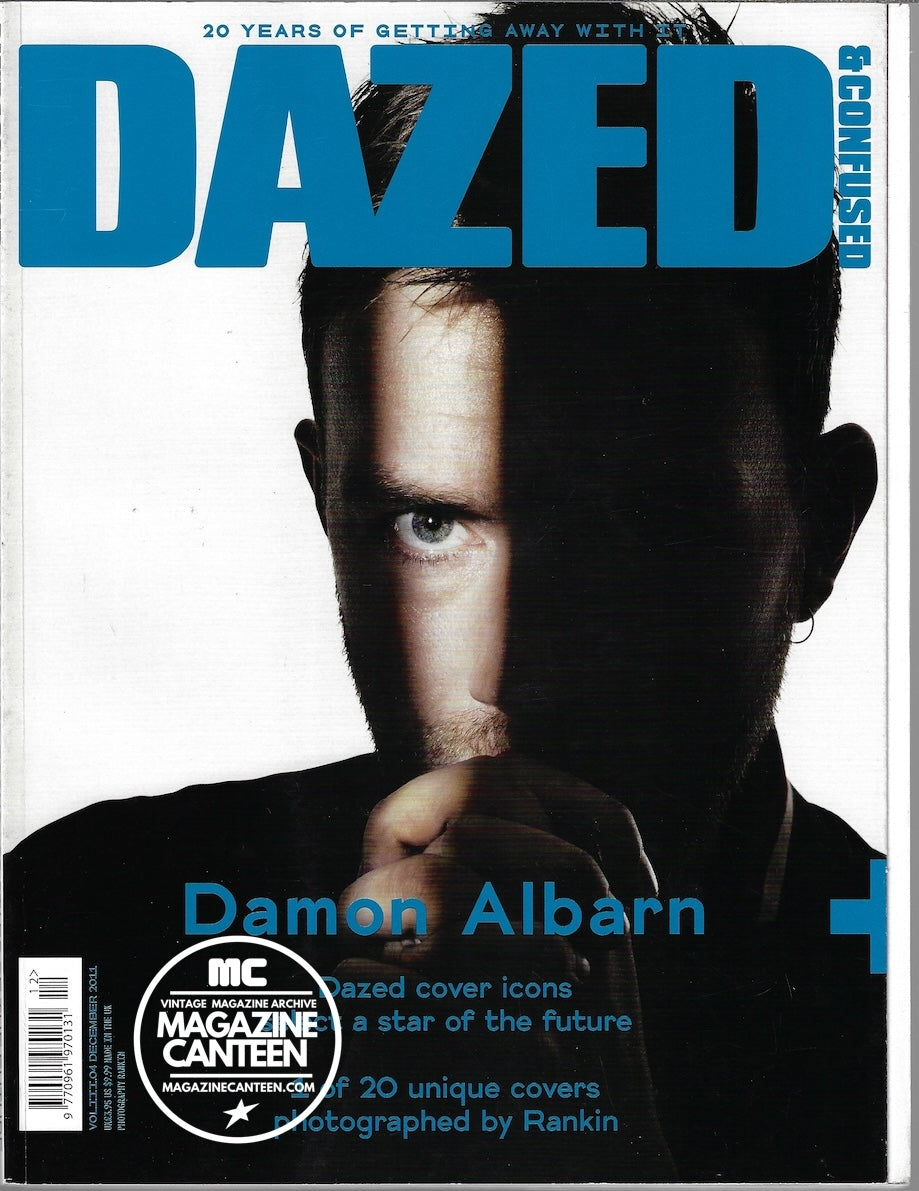 Dazed & Confused Magazine - DAMON Albarn 2011 Blur
