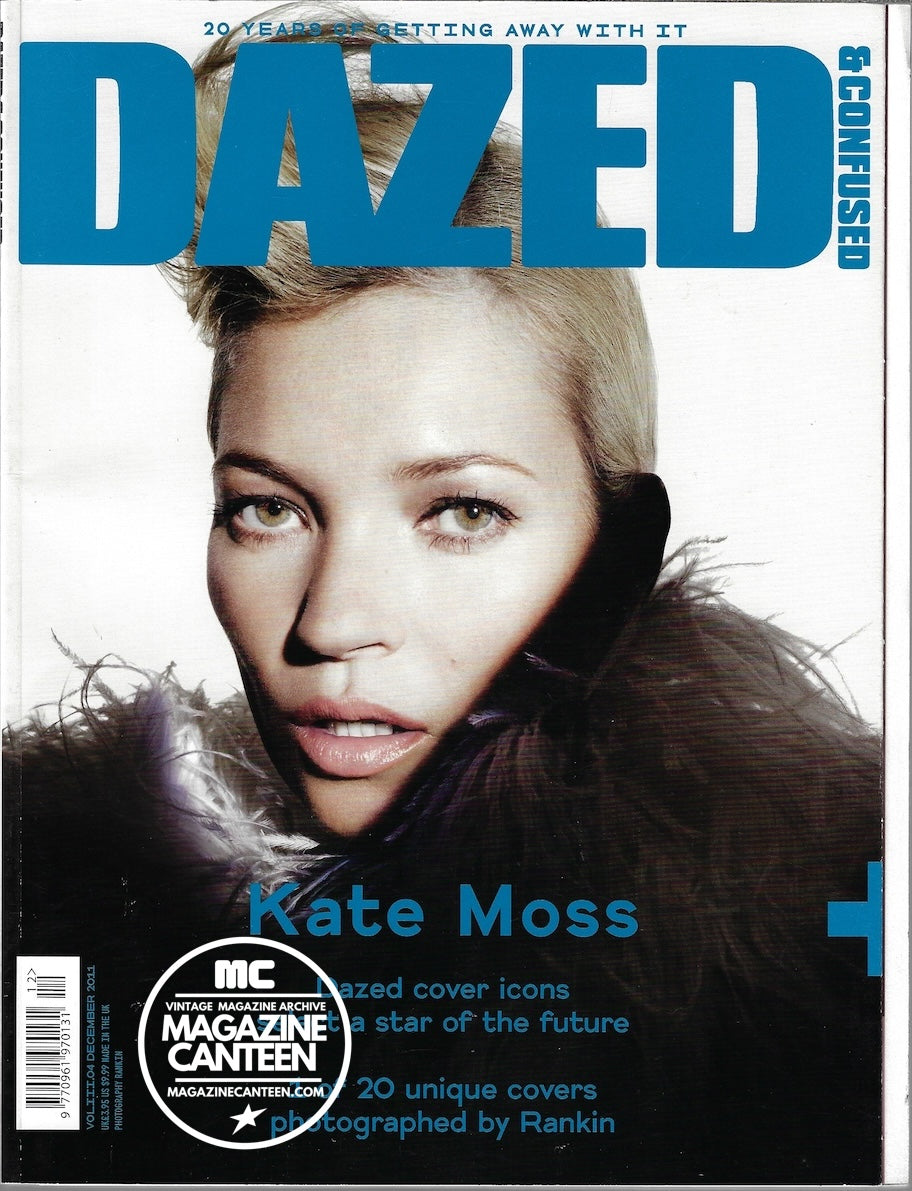Dazed & Confused Magazine - KATE MOSS Cover Icons 2011