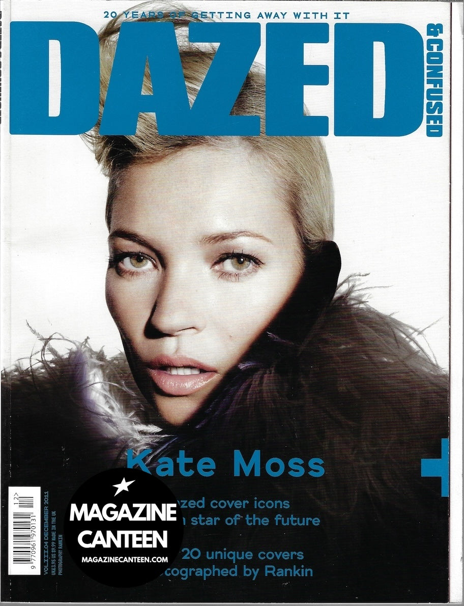 Dazed & Confused Magazine - KATE MOSS Cover Icons 2011