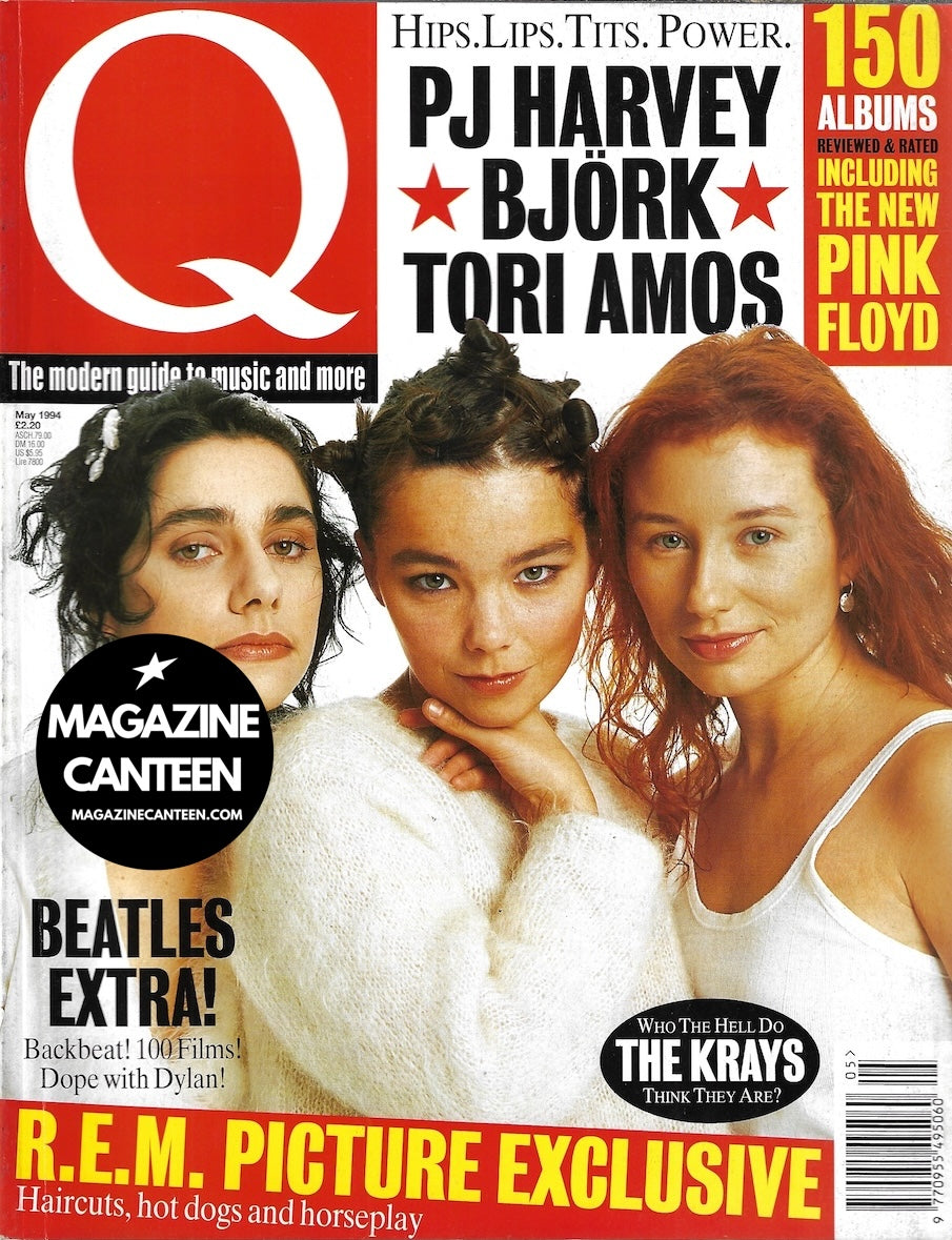 Q Magazine - PJ Harvey BJORK Tori Amos 1994 JOHN STODDART