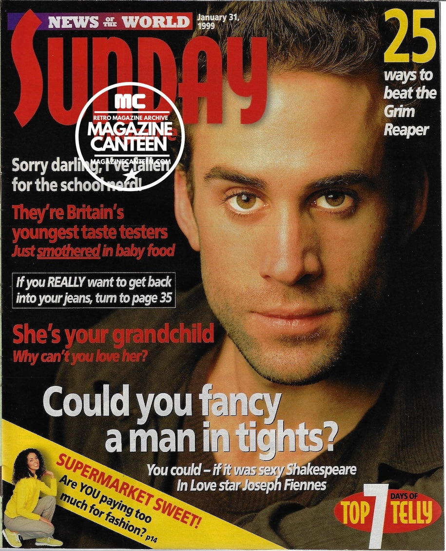 Sunday Magazine - Joseph Fiennes – magazine canteen