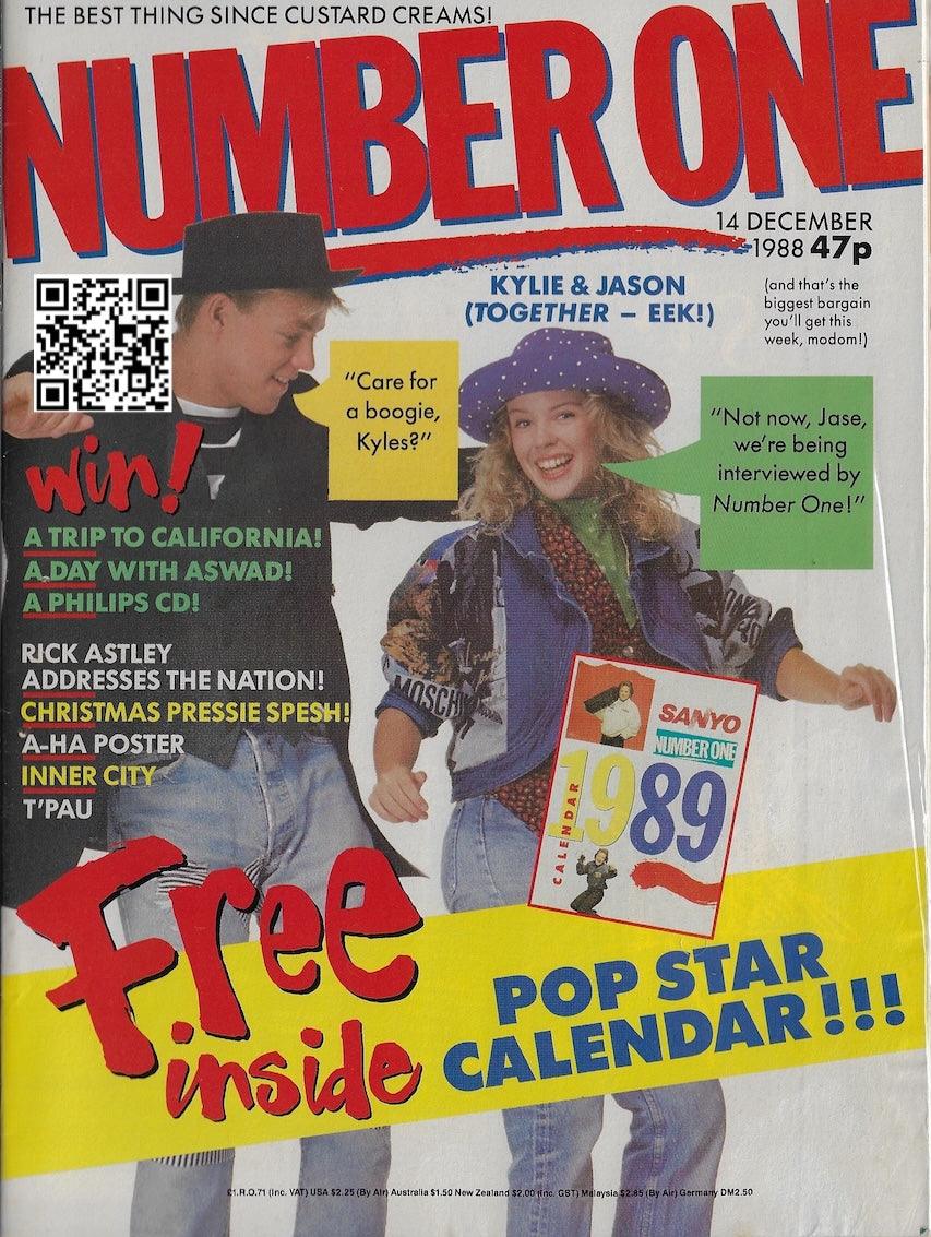 Number One Magazine - Kylie Minogue & Jason Donovan – magazine canteen