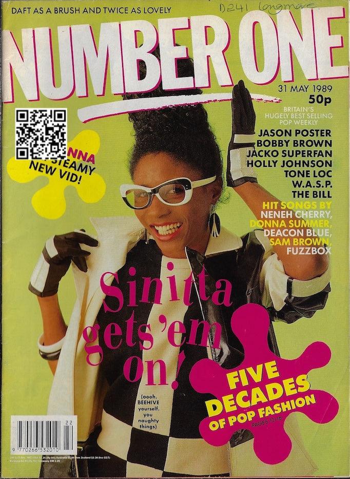 Number One Magazine - Sinitta FUZZBOX Mark Powley – magazine canteen