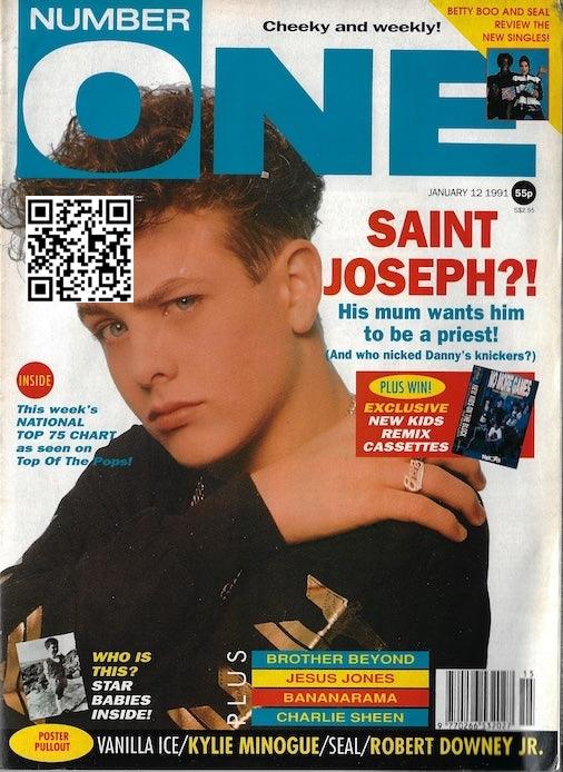 Number One Magazine - Joey McIntyre NKOTB Betty Boo – magazine canteen