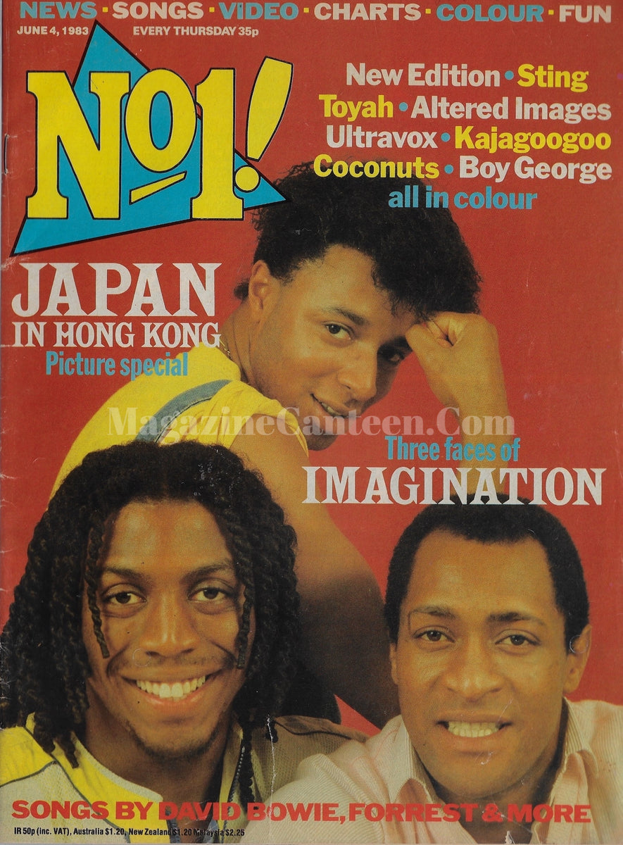 Number One Magazine Imagination magazine canteen