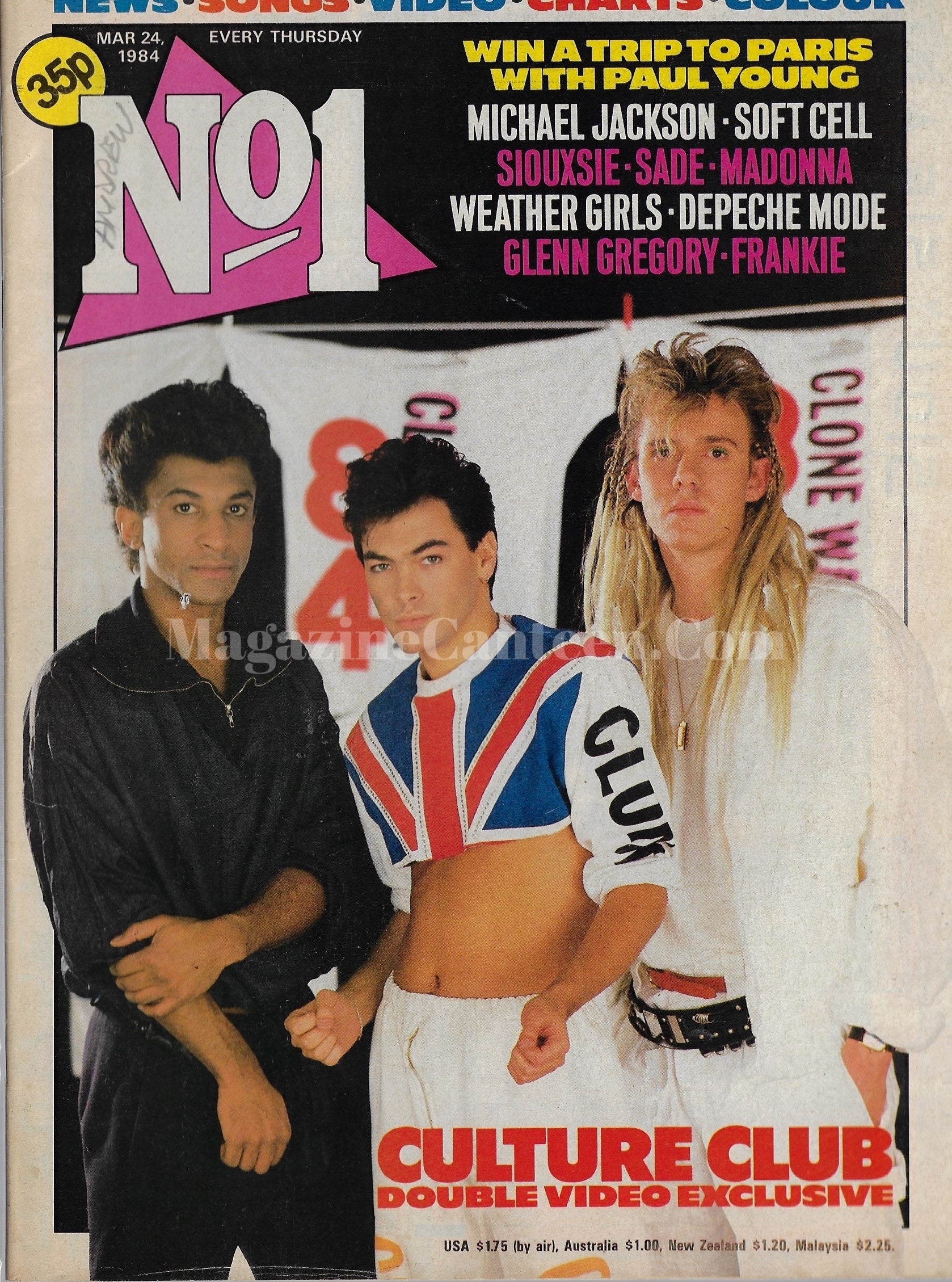 Number One Magazine - Culture Club – magazine canteen