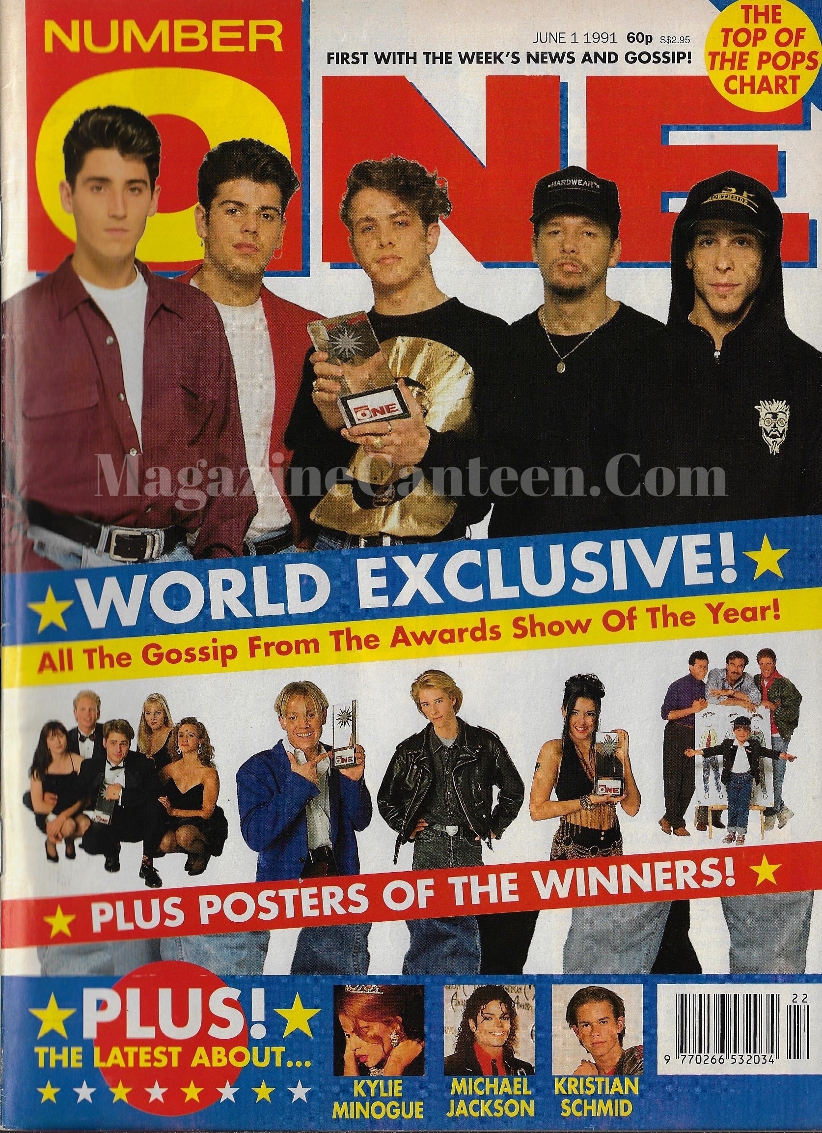 Number One Magazine - New Kids On The Block – magazine canteen