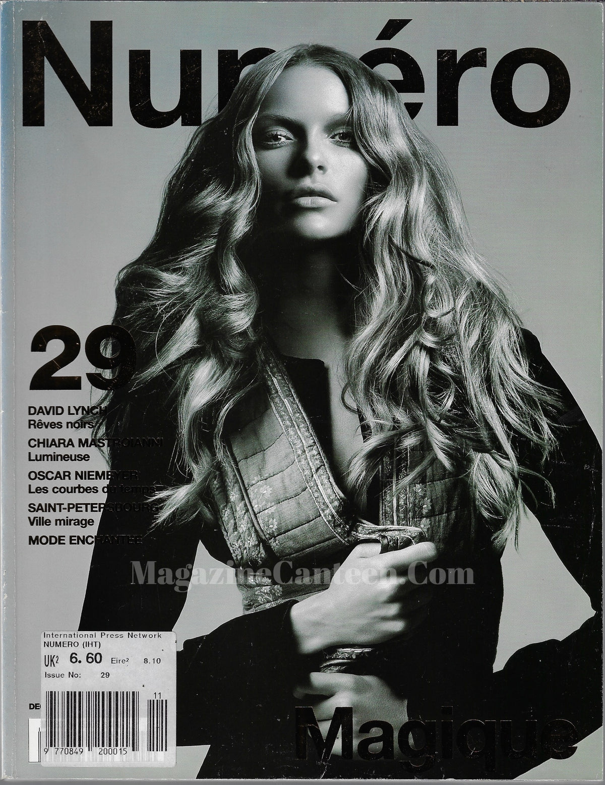 Magazine Issue Numbr Numero Magazine 29 - Rie Rasmussen – magazine canteen