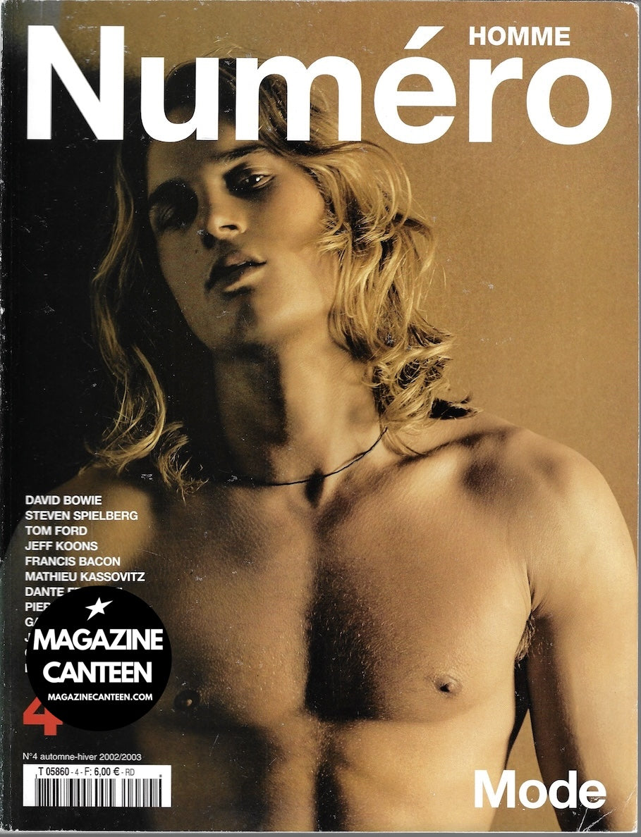 Numero Homme Magazine 4 - Travis Fimmel STEVEN KLEIN Liz Collins 2003