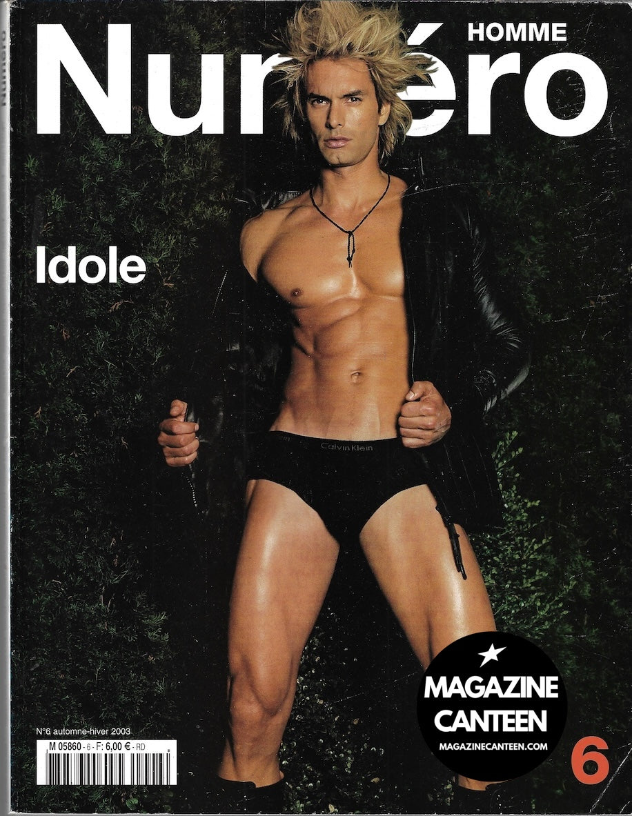 Numero Homme Magazine 6 - MARCUS SCHENKENBERG Steven Klein 2003