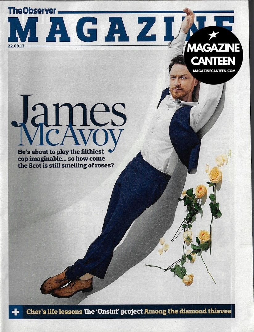 Observer Magazine - James McAvoy – magazine canteen