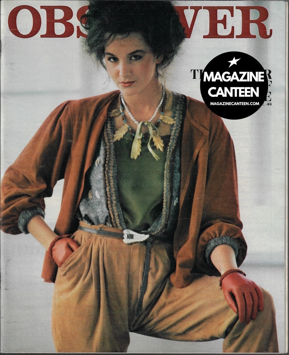 The Observer Magazine - NEIL KIRK Victor Watts MAGGIE SCARF – magazine ...