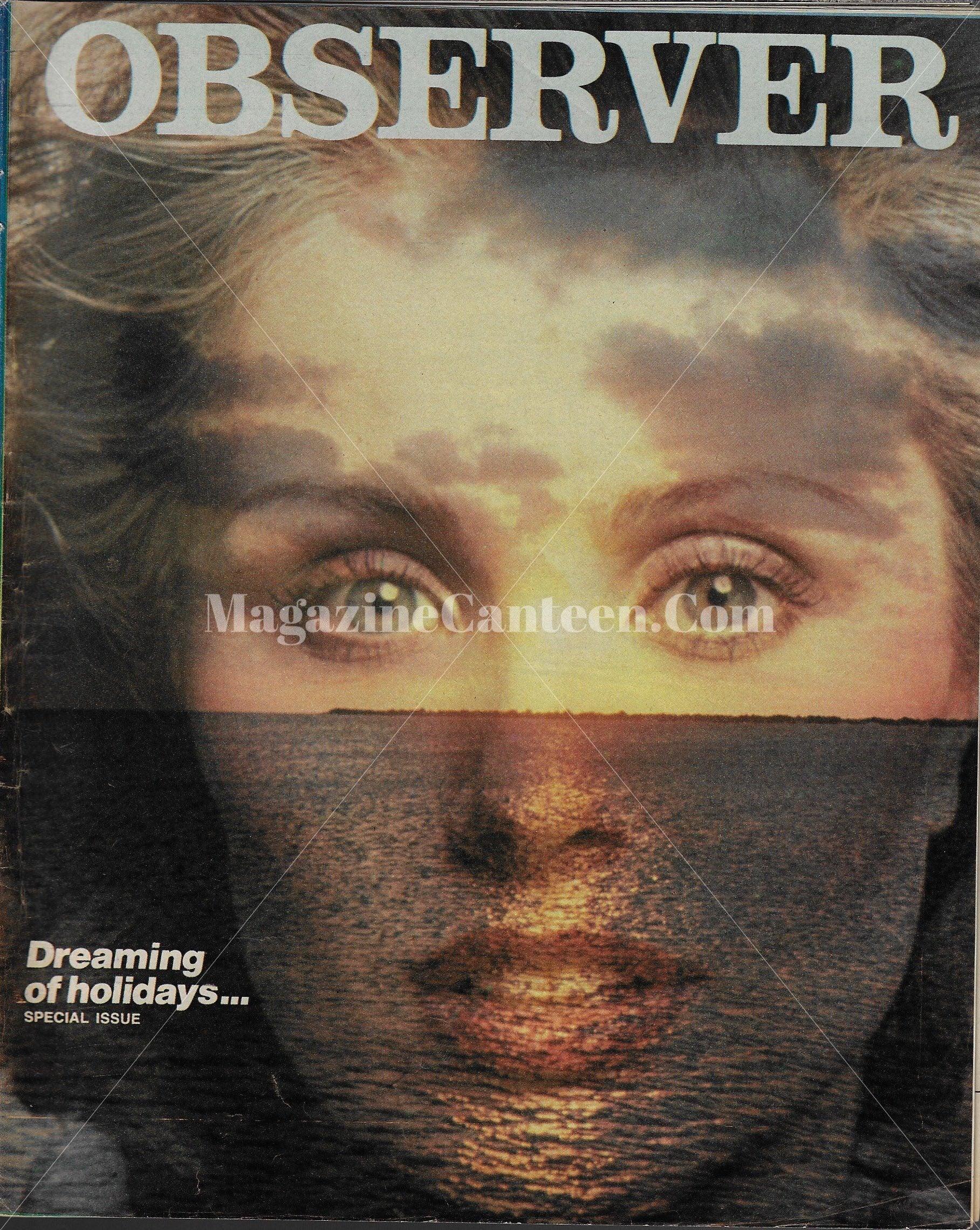 The Observer Magazine - Neil Kirk Dreaming – magazine canteen
