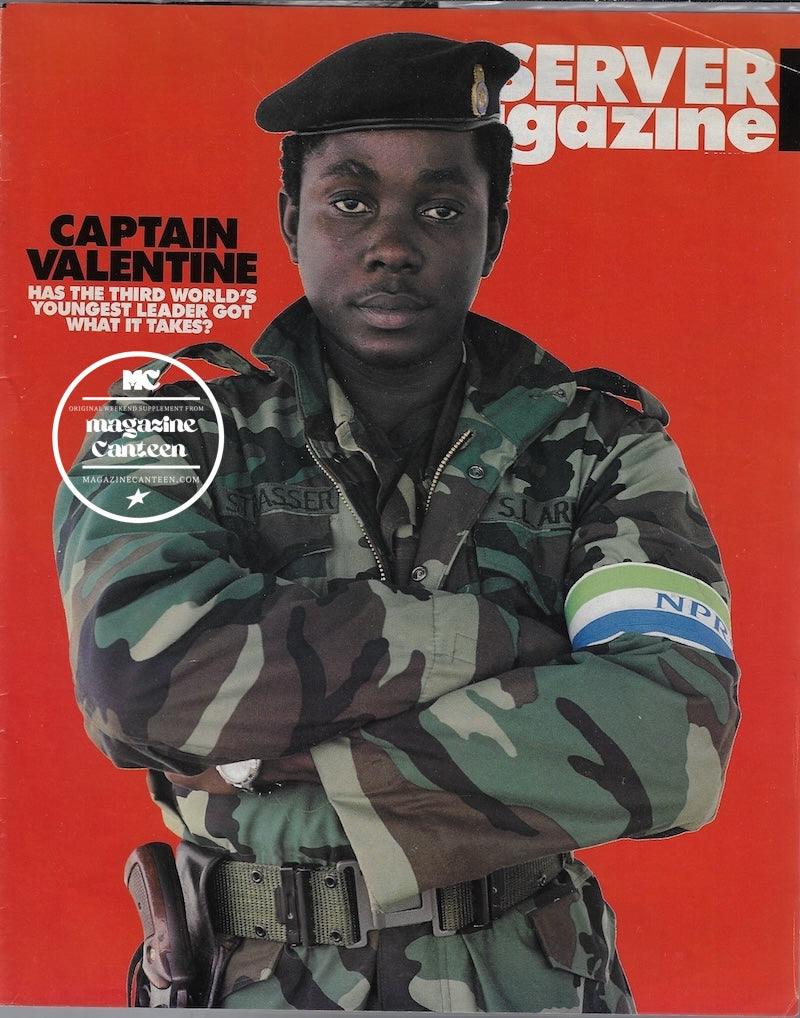 The Observer Magazine - Valentine Strasser JOHN NAPPER Sigourney Weave ...