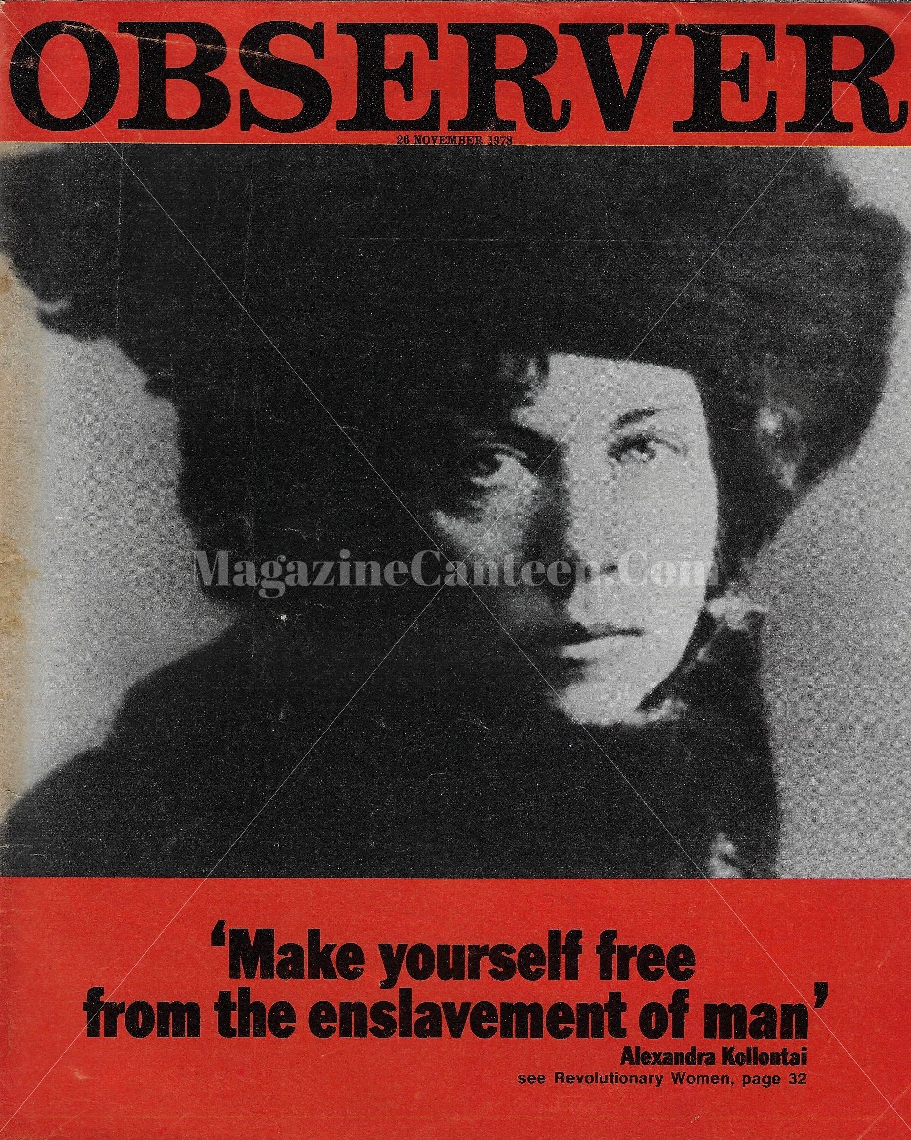 The Observer Magazine - Eddy Grant Leonard Rossiter