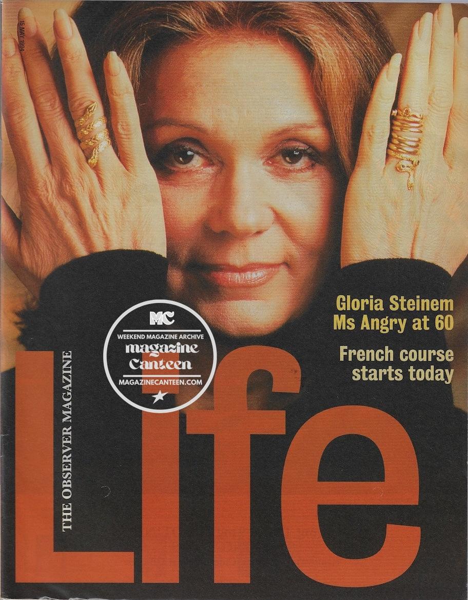The Observer Magazine Gloria Steinem Magazine Canteen