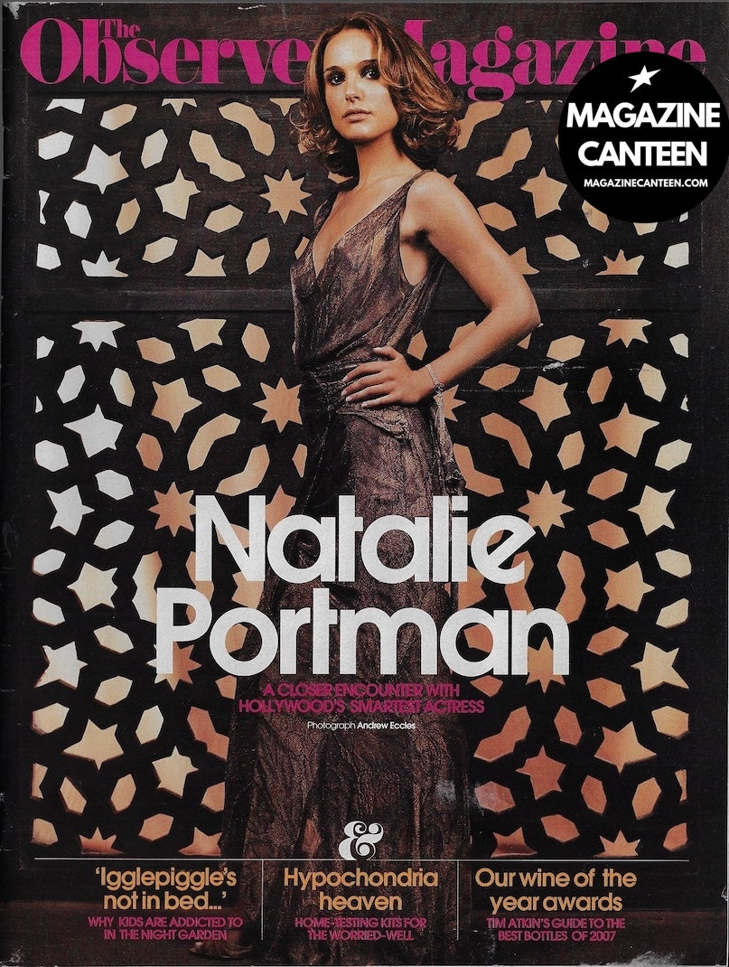 The Observer Magazine - Natalie Portman – magazine canteen