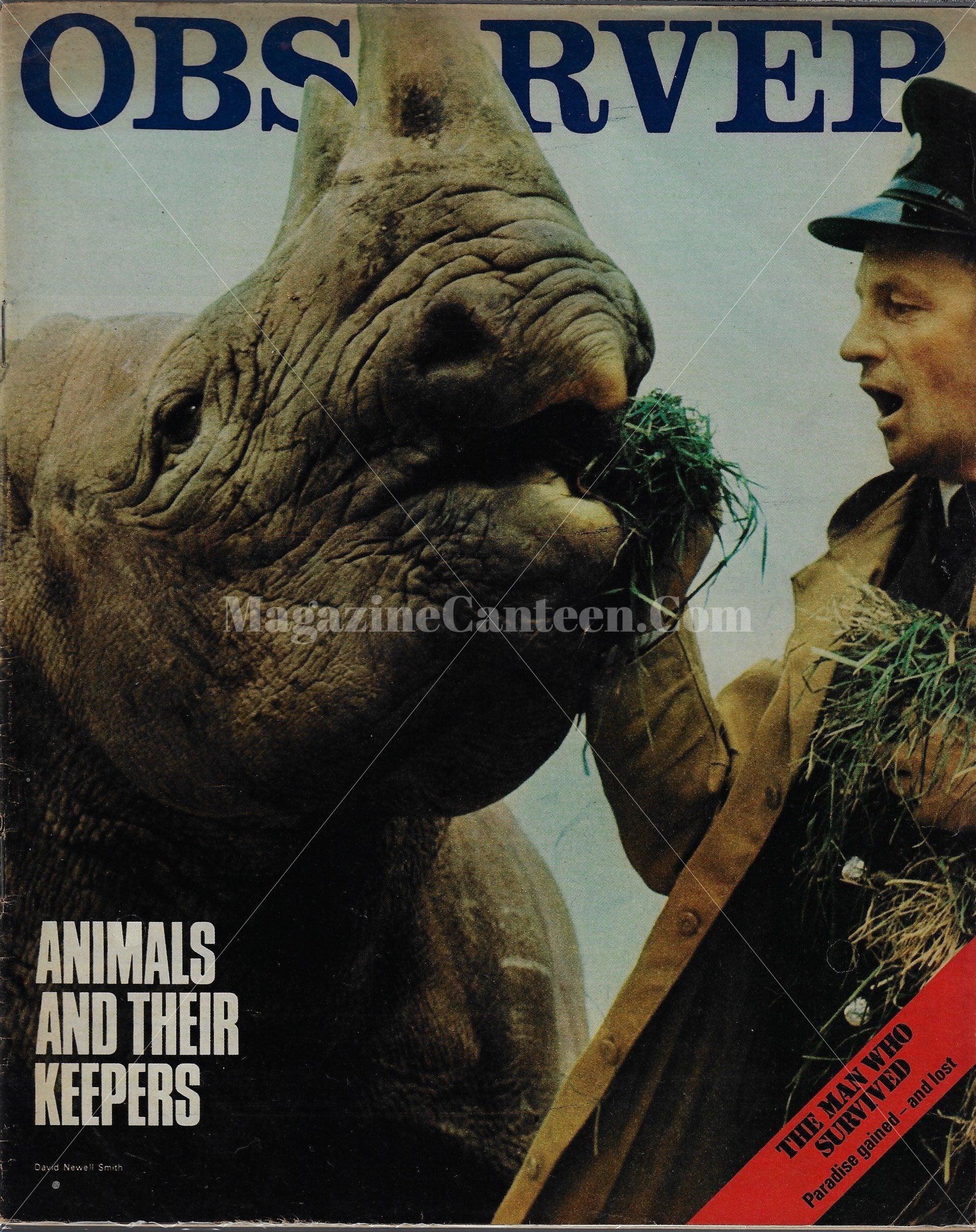 The Observer Magazine - David Newell Smith Christa Peters – magazine ...