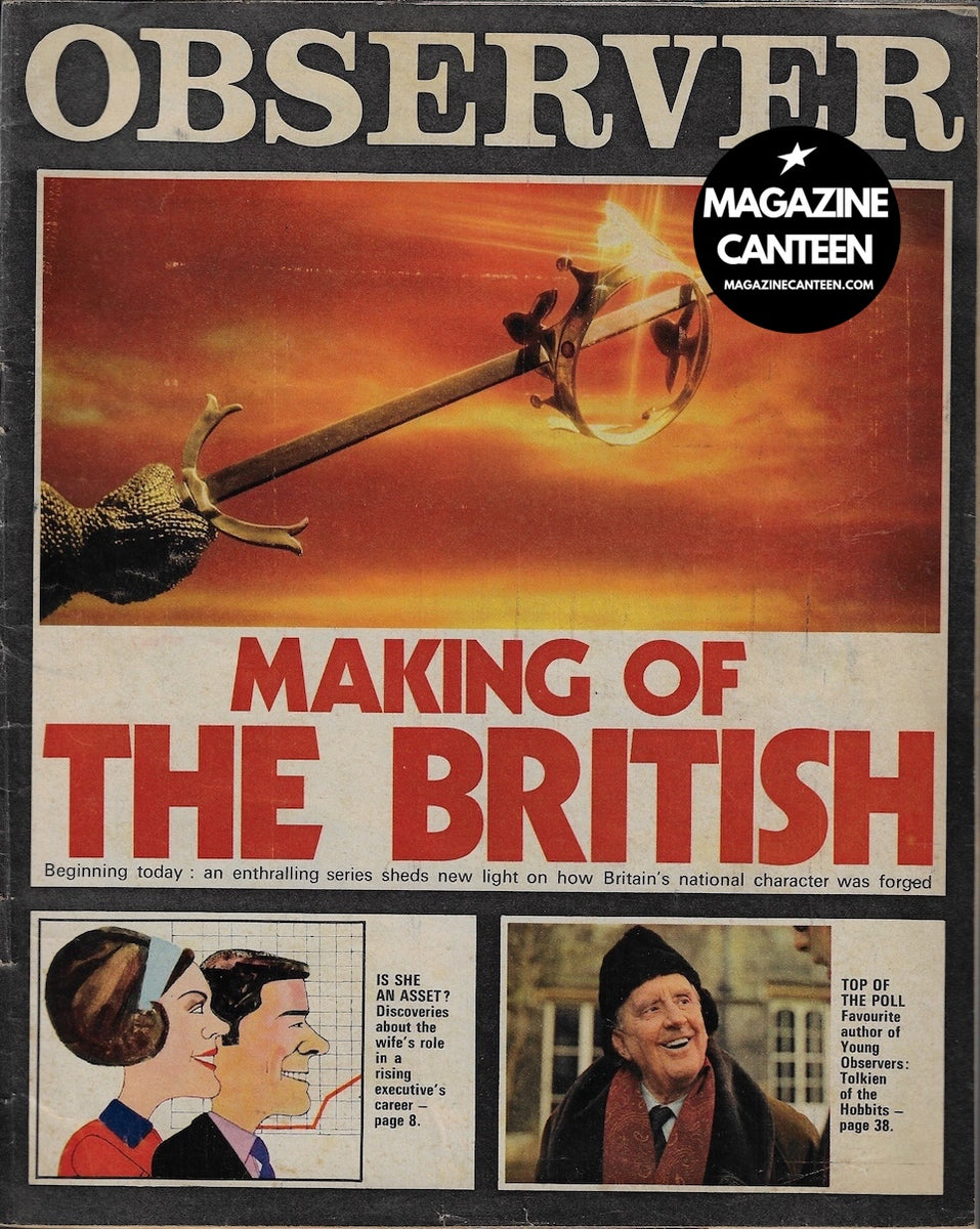 The Observer Magazine - J R R. Tolkien – magazine canteen