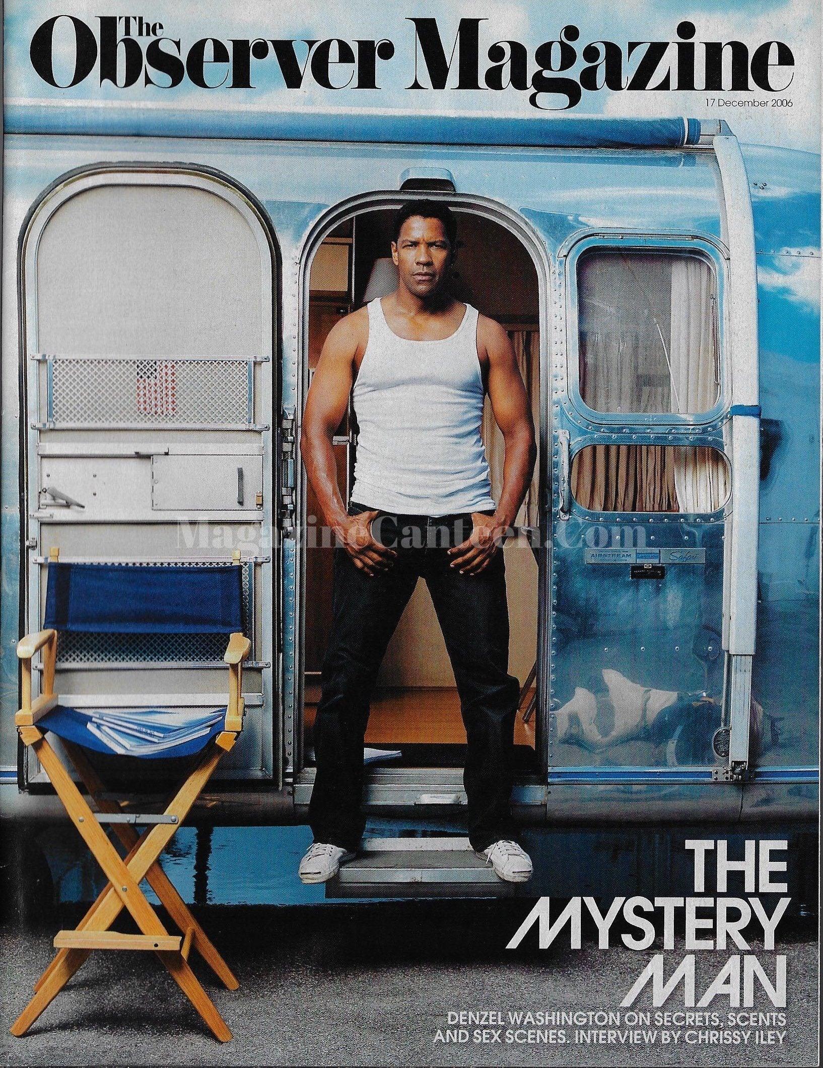The Observer Magazine - Denzel Washington