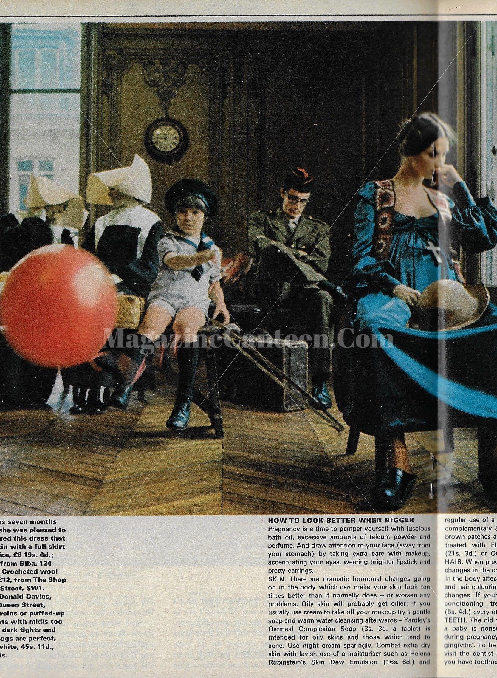 Sarah Moon The Pregnant Pause 1970s fashion