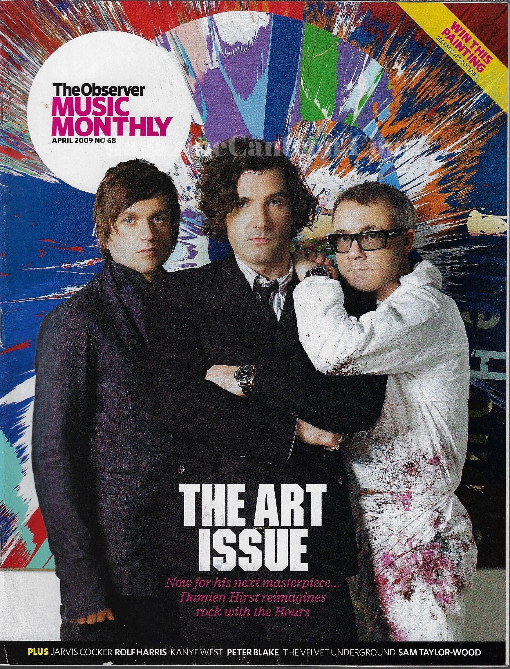Observer Music Magazine 68 - Damien Hirst The Hours