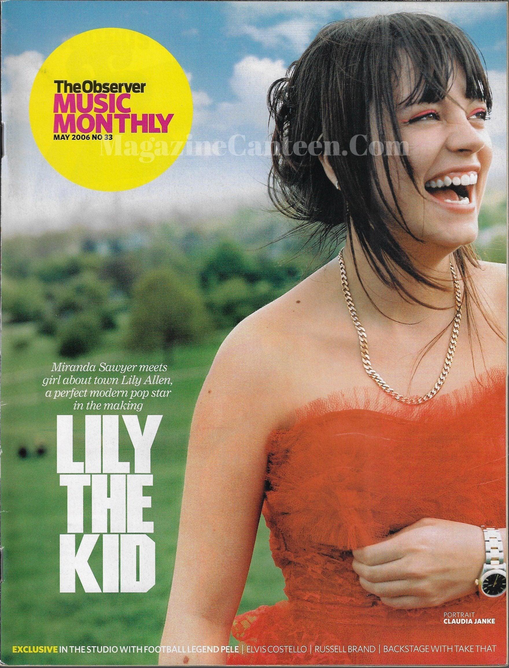 Observer Music Magazine 33 - Lily Allen Dizzee Rascal – magazine canteen