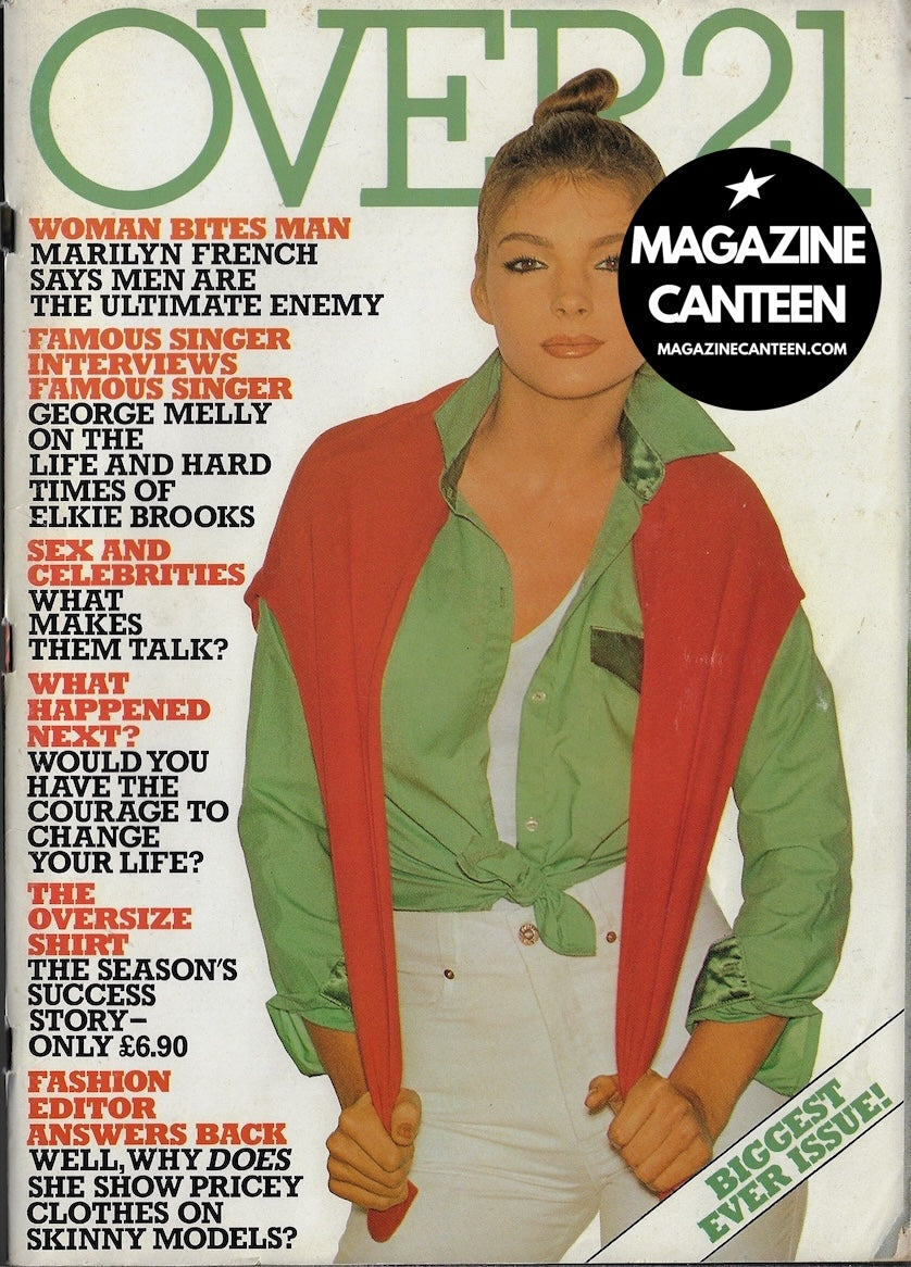 Over 21 Magazine - Tom Leighton GILL ROSS Elkie Brooks – magazine canteen