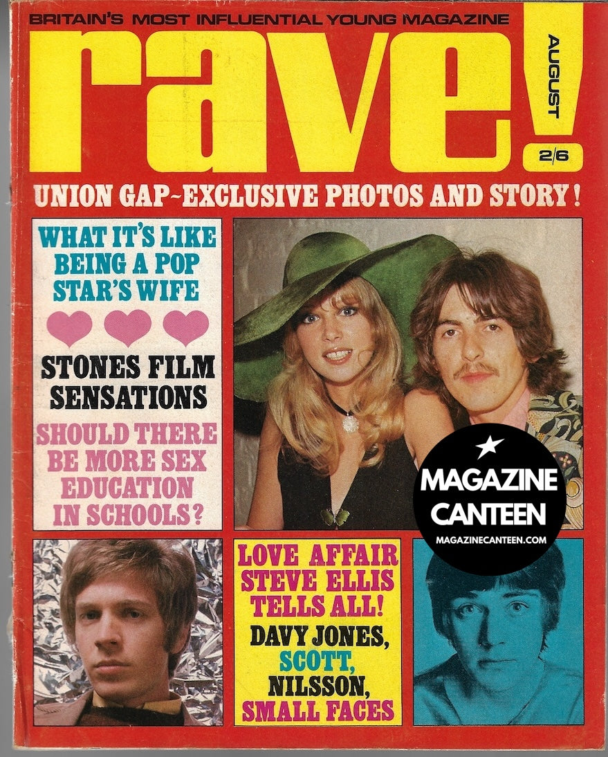 Rave Magazine - Pattie Boyd JOHN LENNON Scott Walker