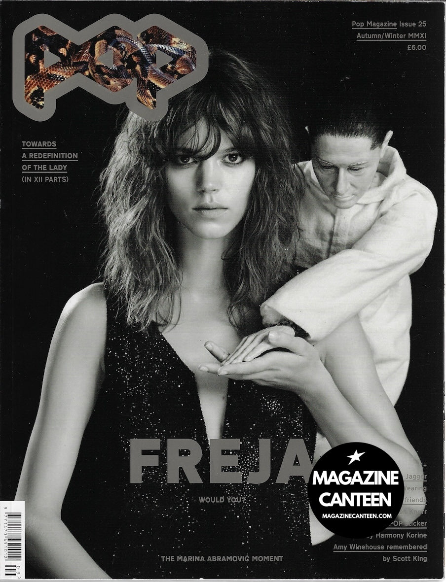 POP Magazine - Freja Beha Erichsen SUSIE BICK Georgia Jagger